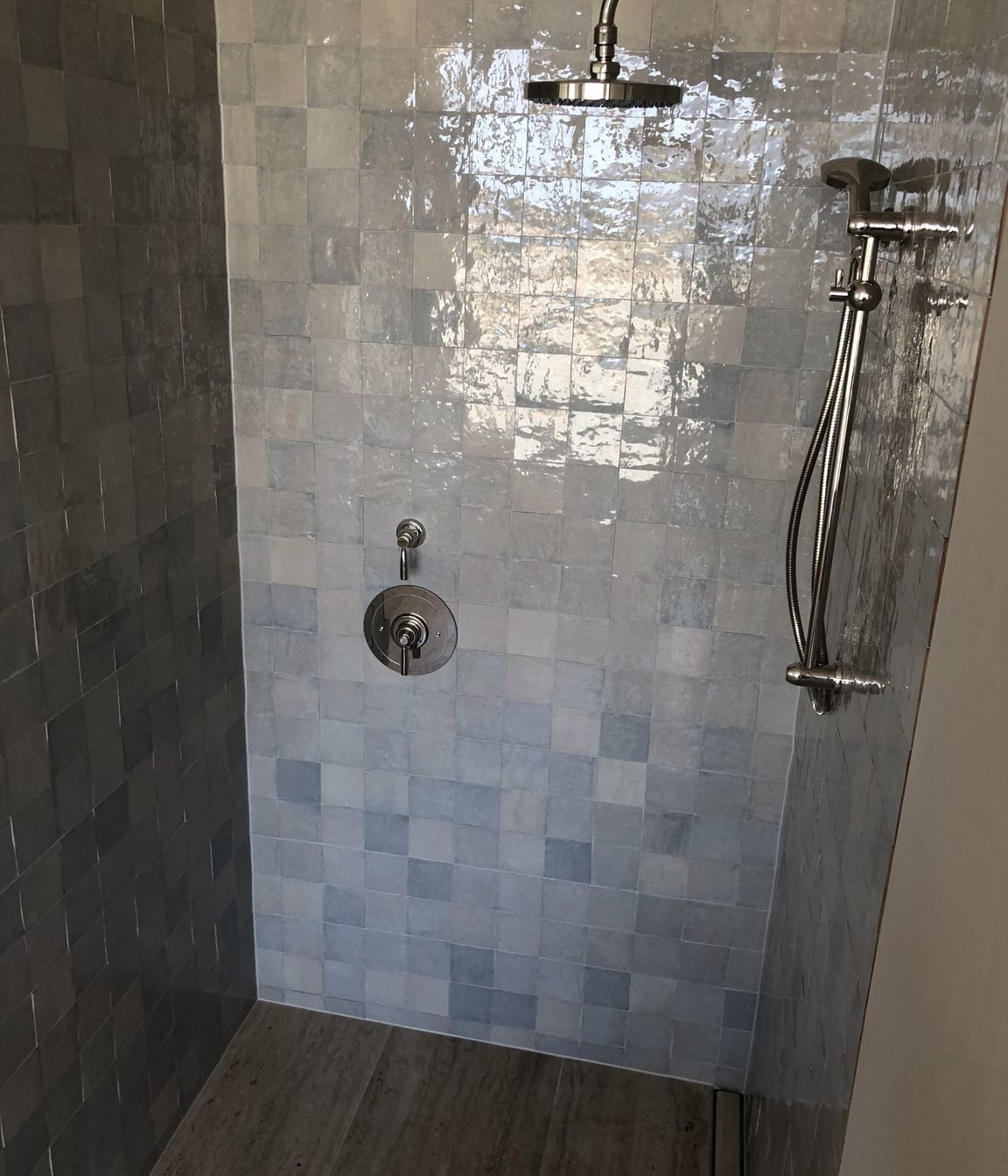 Combination of tiles