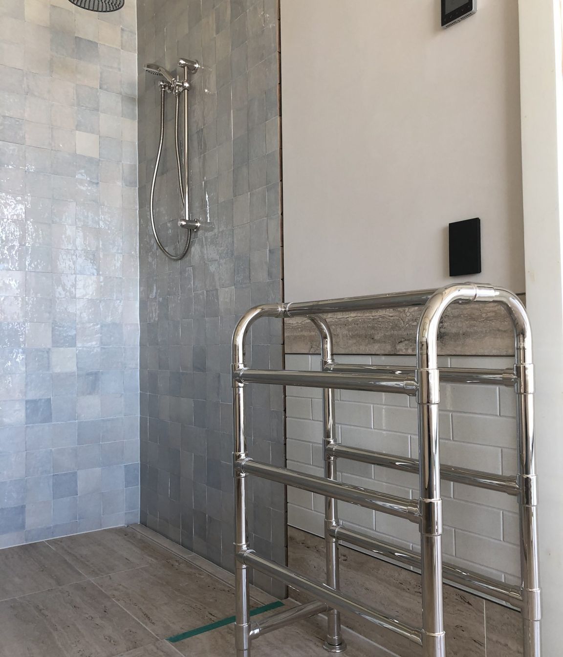 Combination of tiles