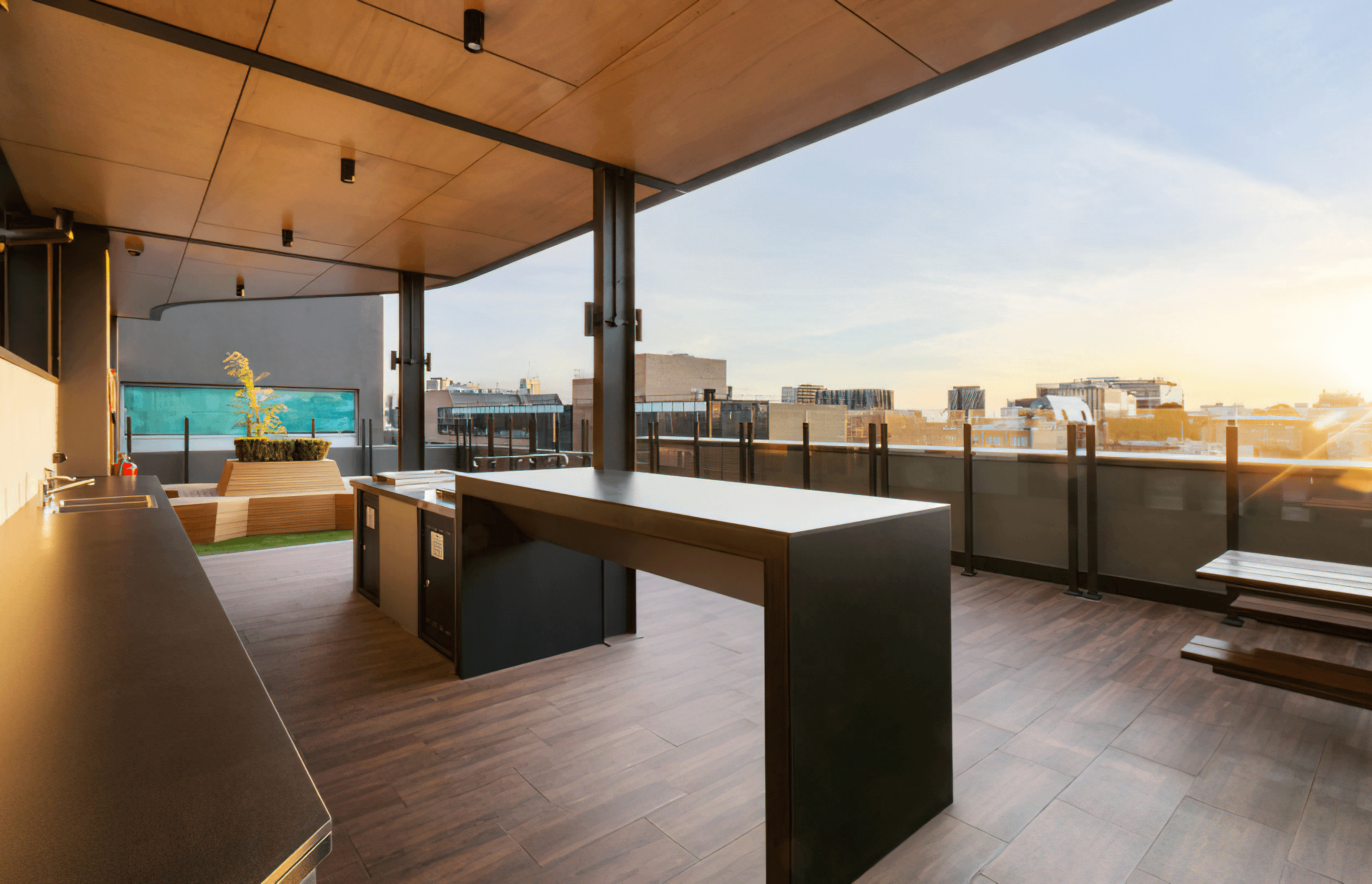 Royal Dental Hospital - Roof Top Terrace