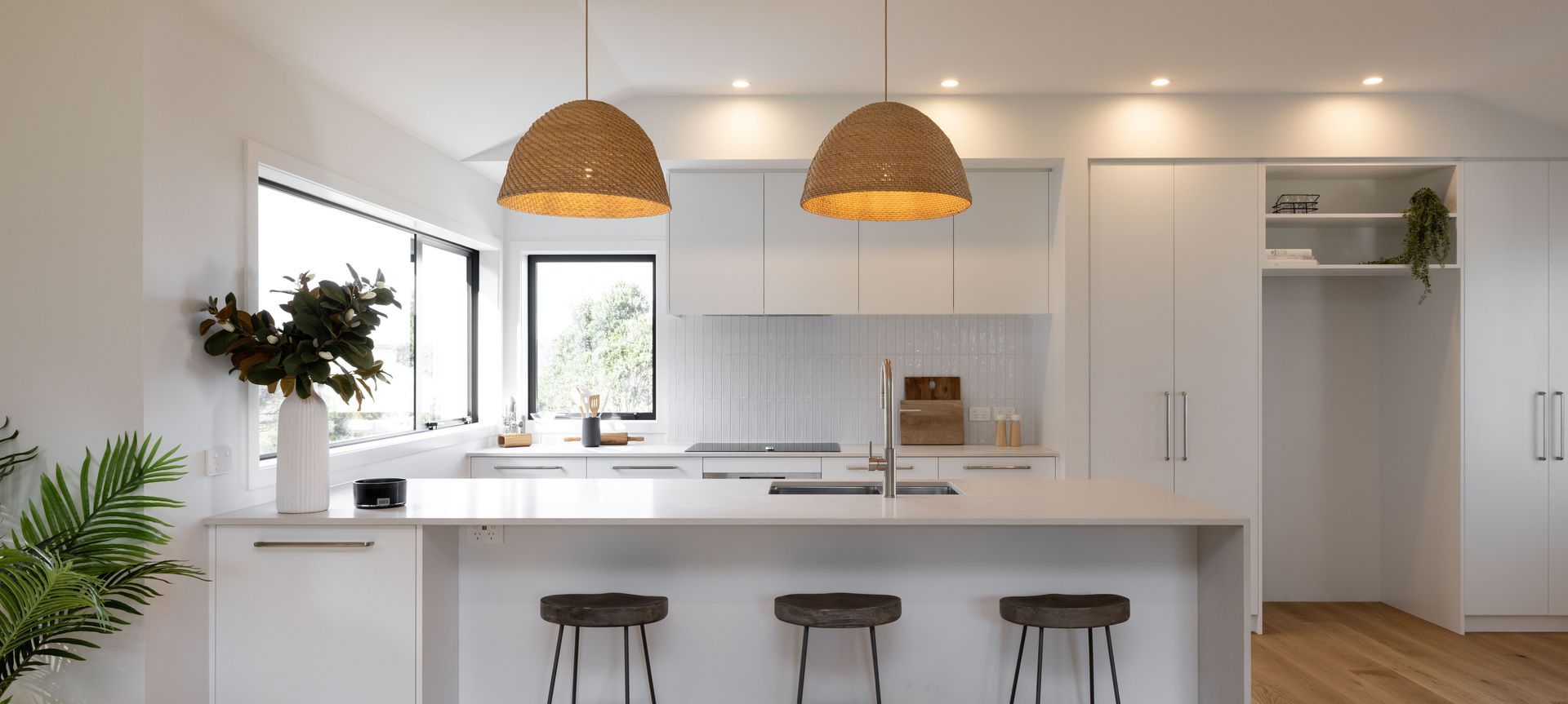 Modern new build home banner