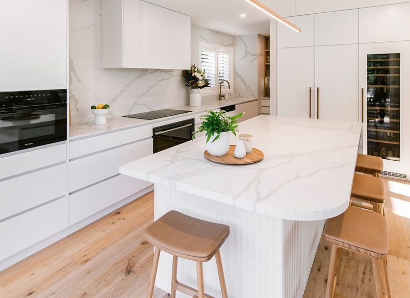 Light and Luxurious Kitchen Design, Mosman