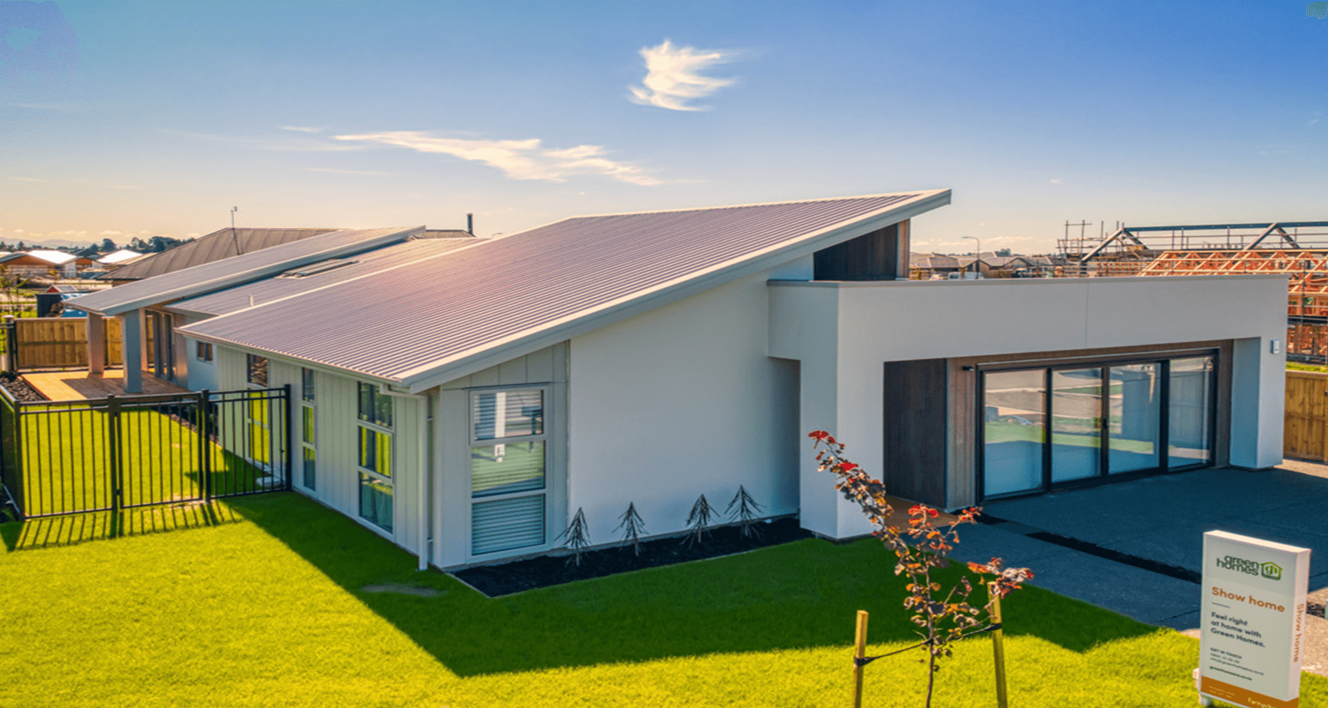 Westwood Showhome, Rolleston banner