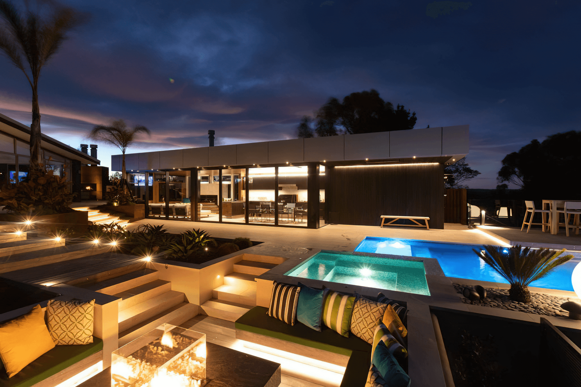 Kaimata Pool, Cabana & Hard Landscape