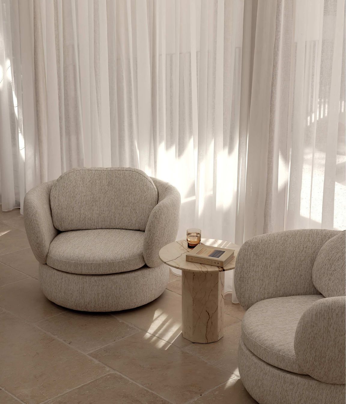 Atlas Decagon Side Table