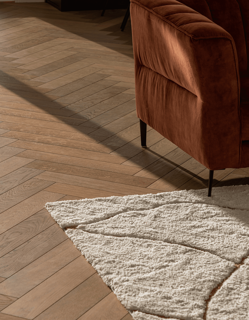 Faulder Ave - Herringbone Flooring