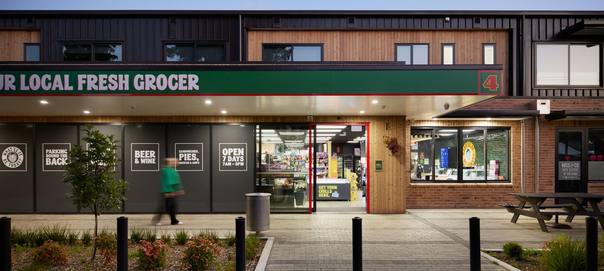 Four Square Supermarket Cambridge banner