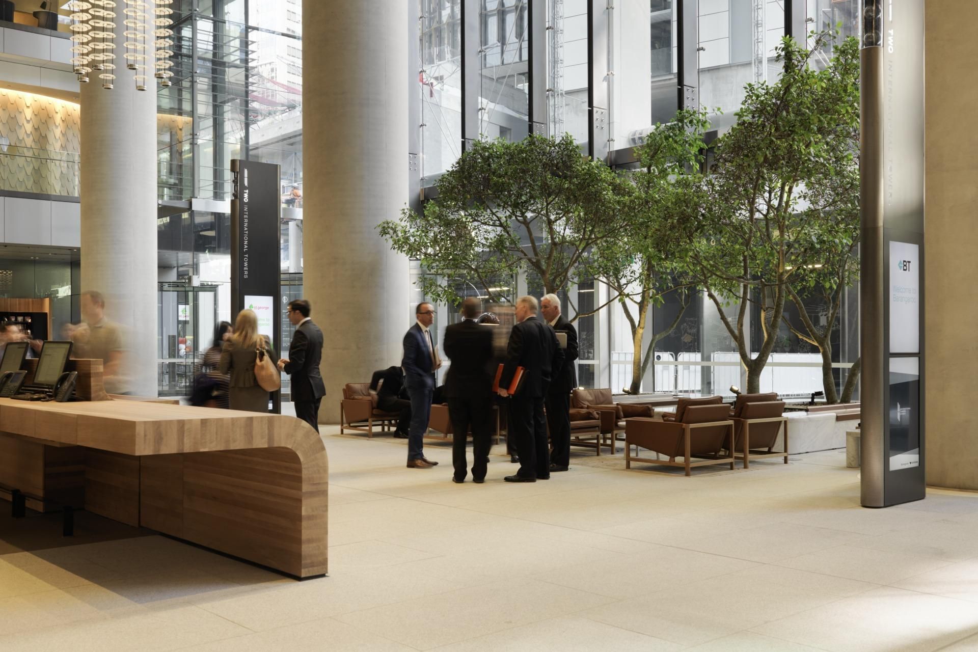 International Towers Lobby