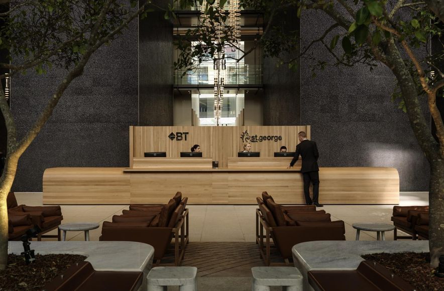 International Towers Lobby