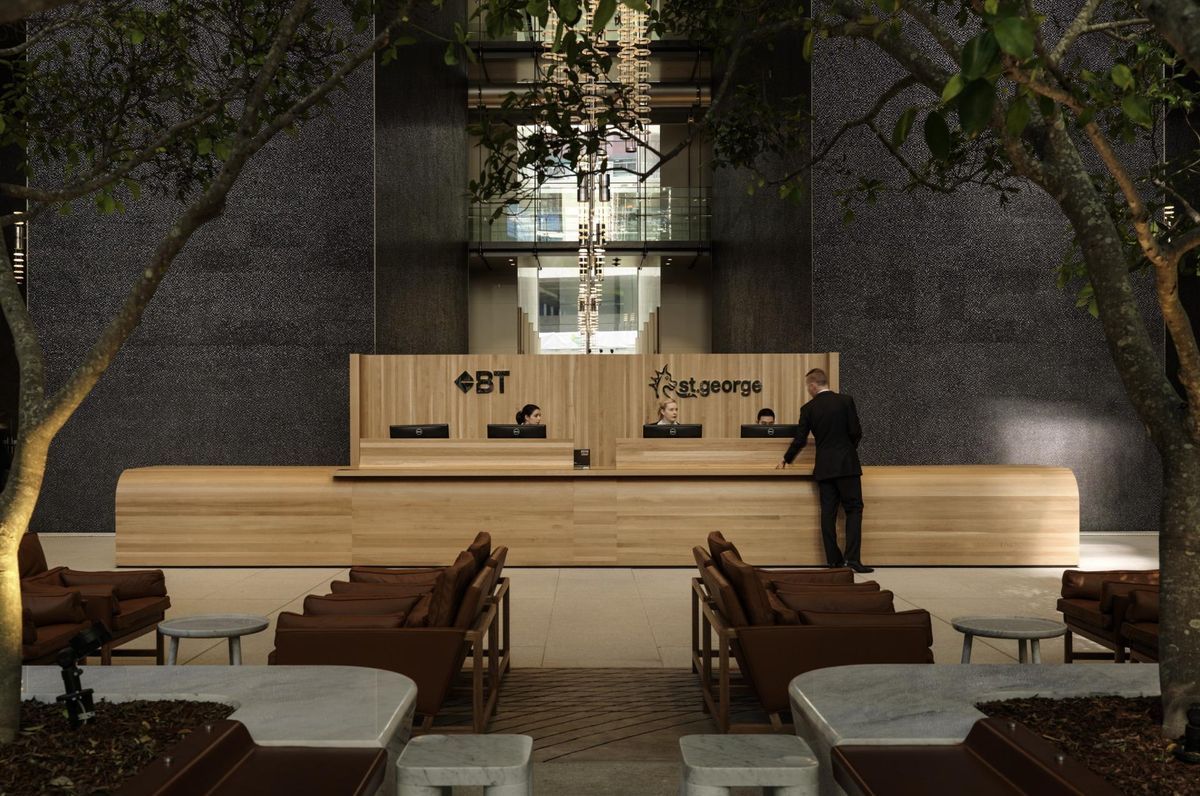 International Towers Lobby