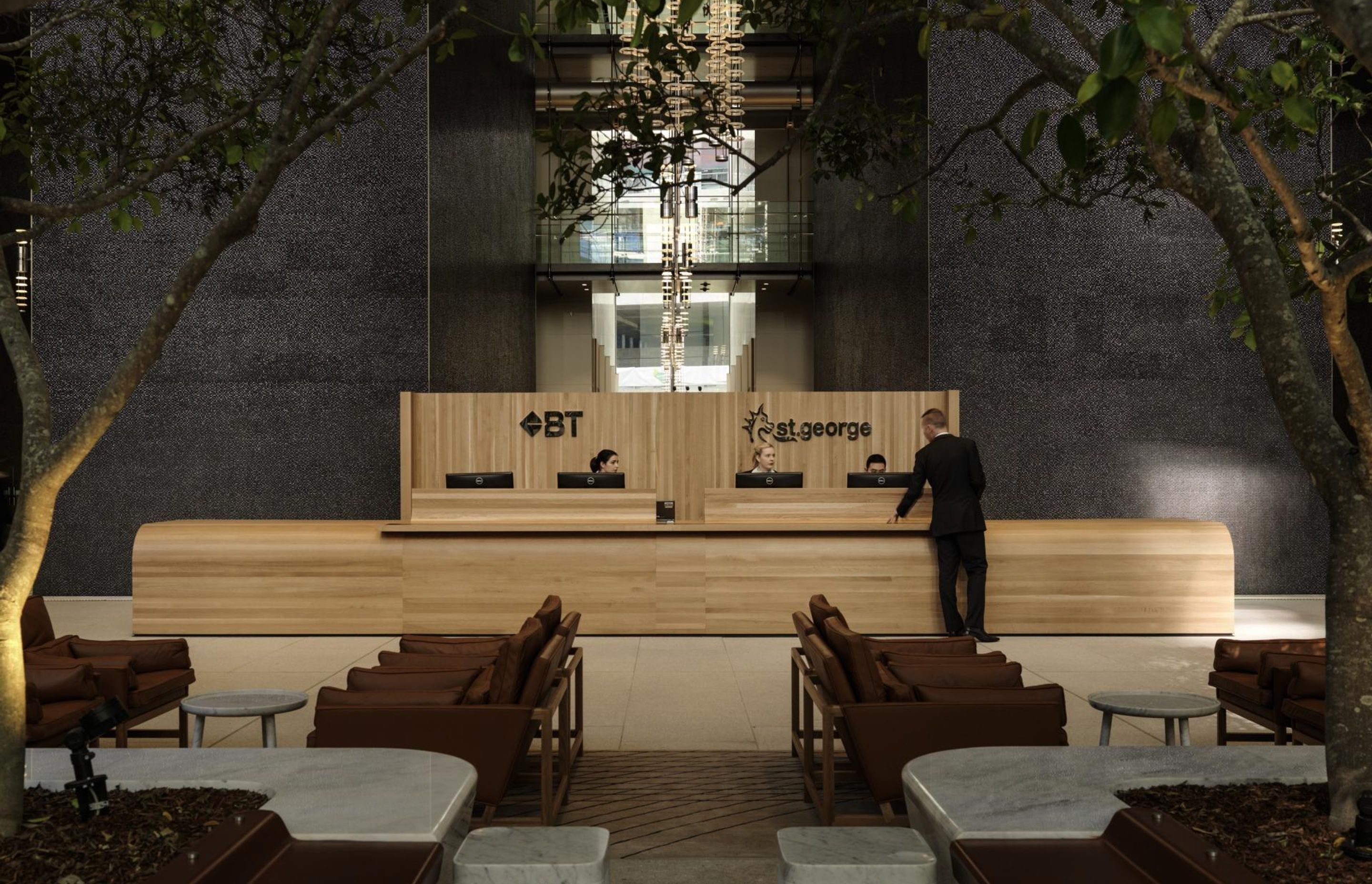 International Towers Lobby