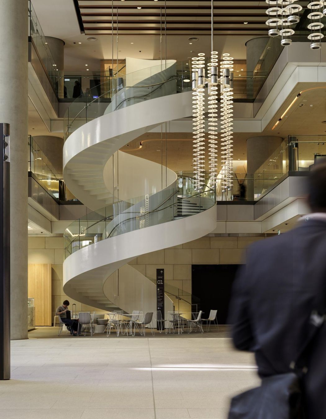 International Towers Lobby