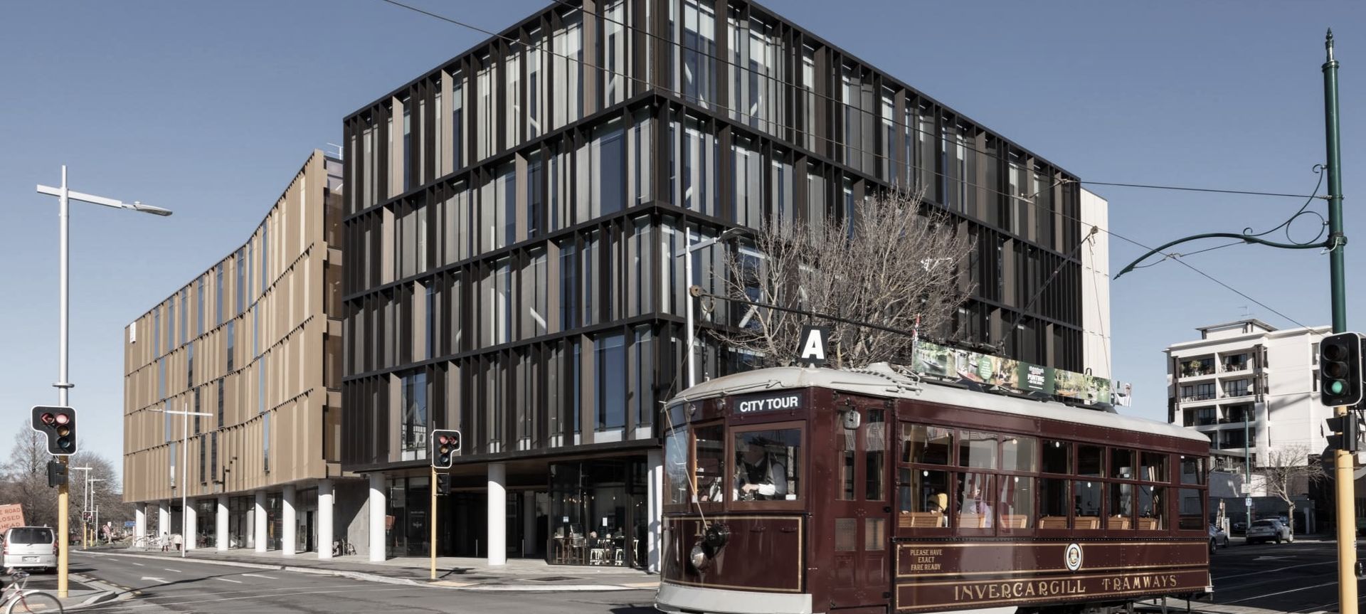 Regus Christchurch, Awly Building banner
