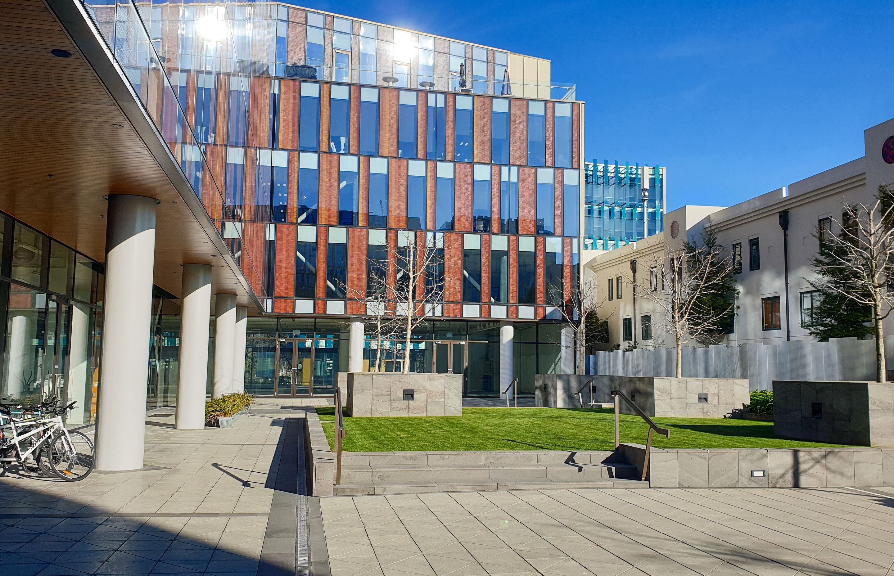 DuO Landscape Membrane, Awly Building Courtyard Christchurch