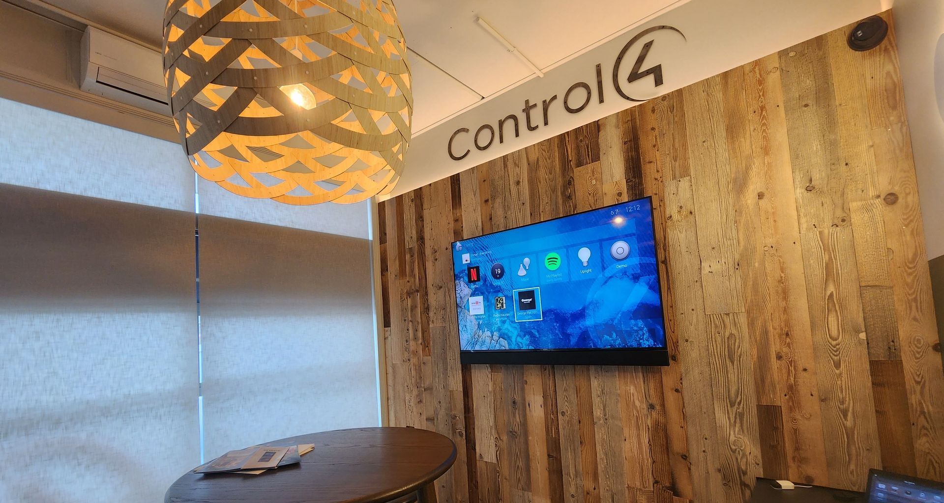 Control4 Showroom banner