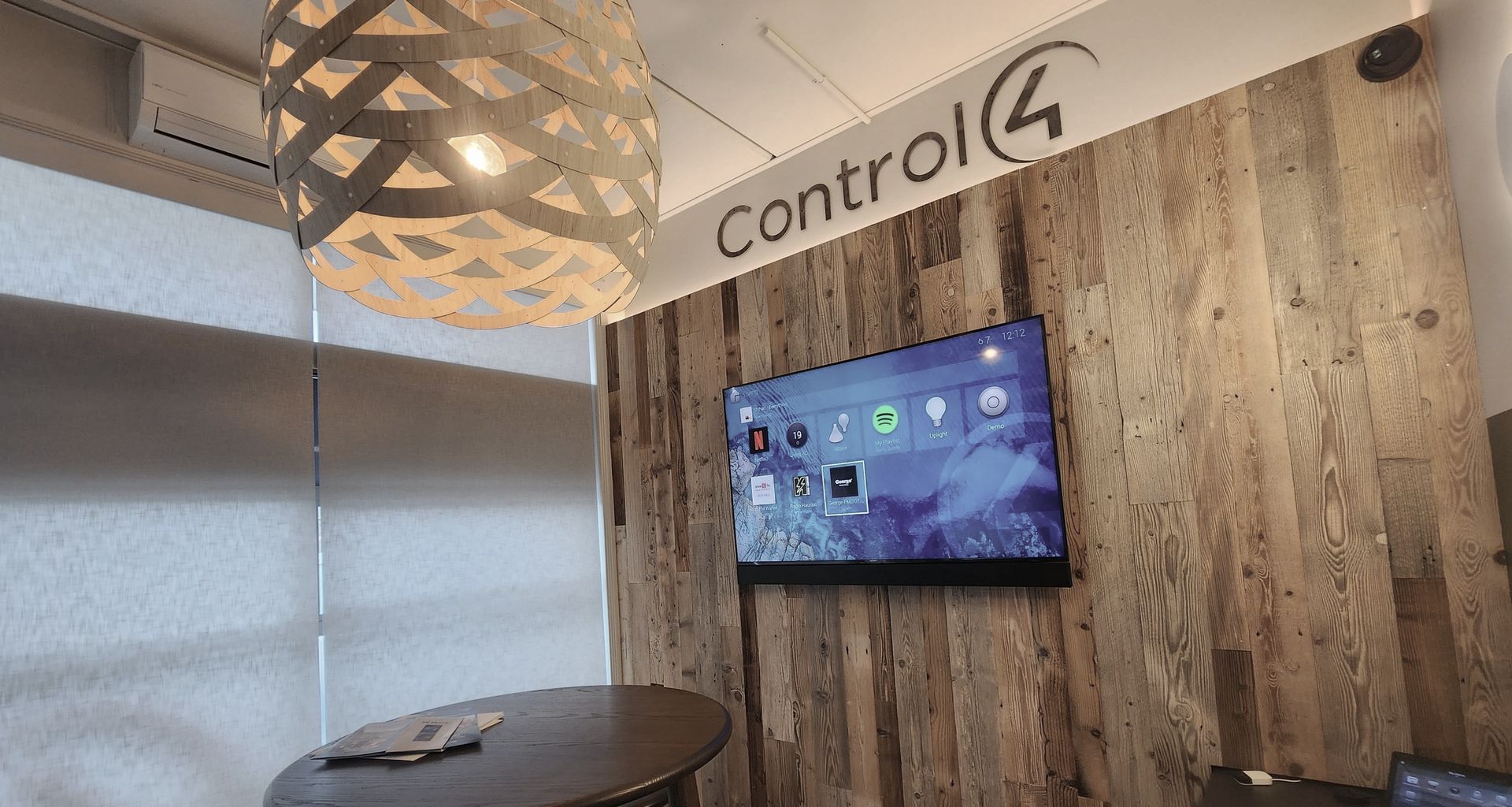 Control4 Showroom banner