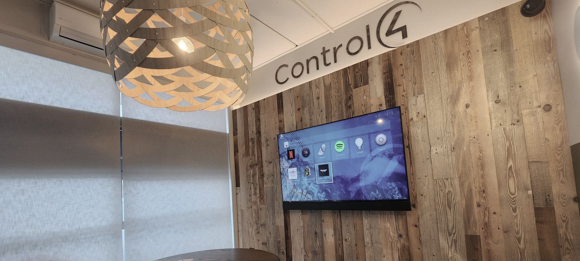 Control4 Showroom banner