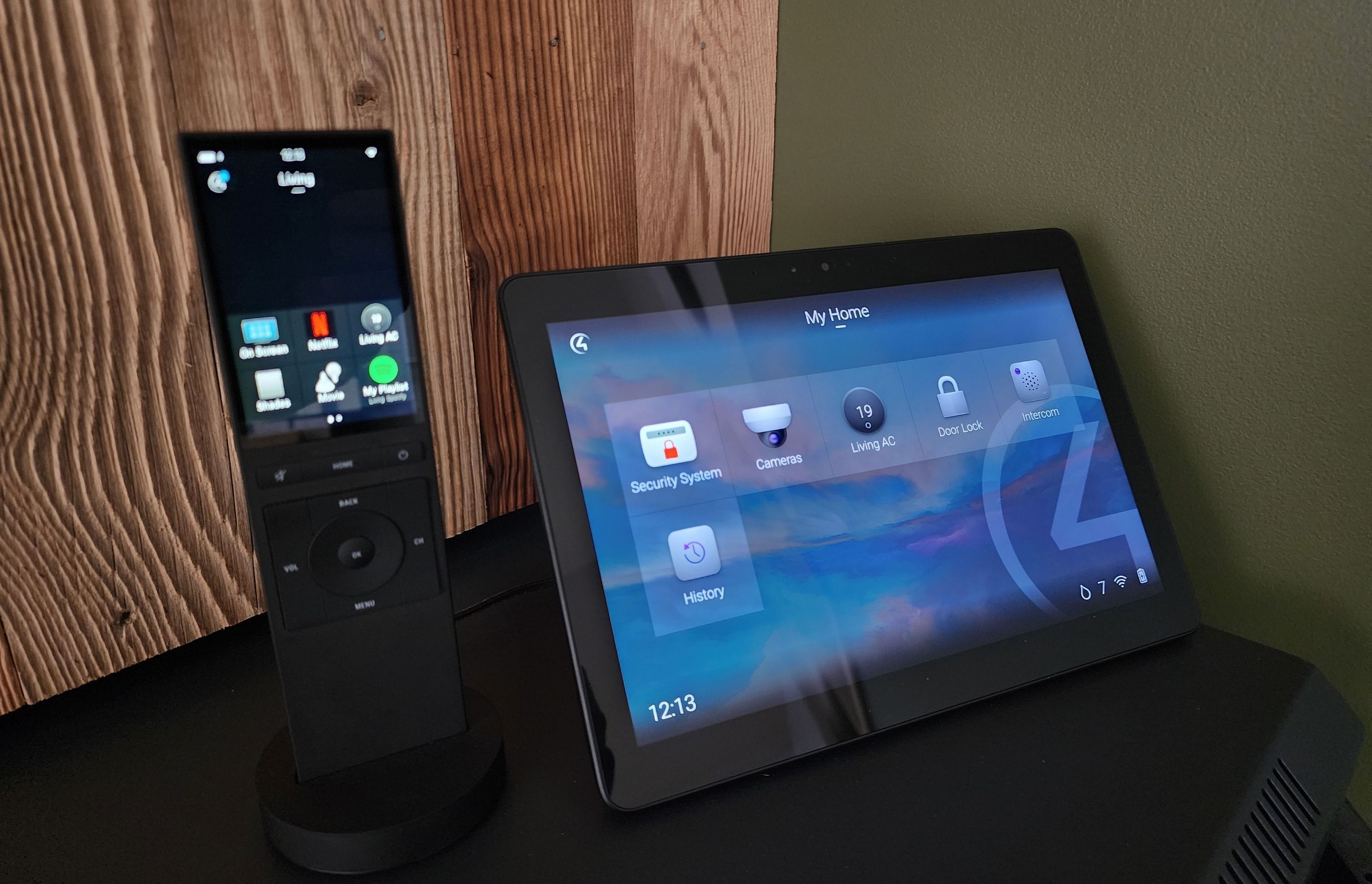 Control4 Neeo remote & T4 Tabletop Touchscreen