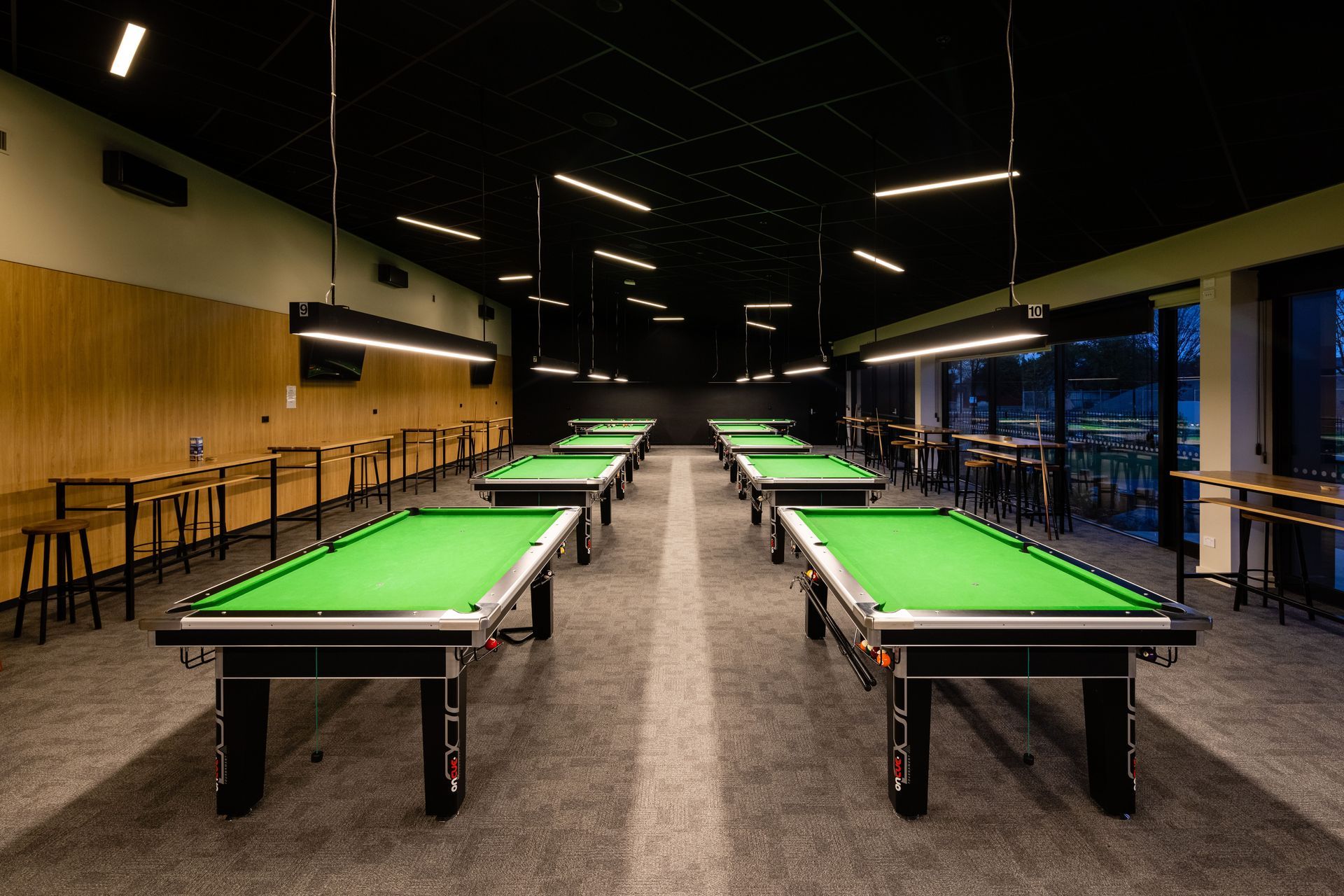 A billiards room is just one of the members' areas within the club. Photography by Clinton Lloyd.