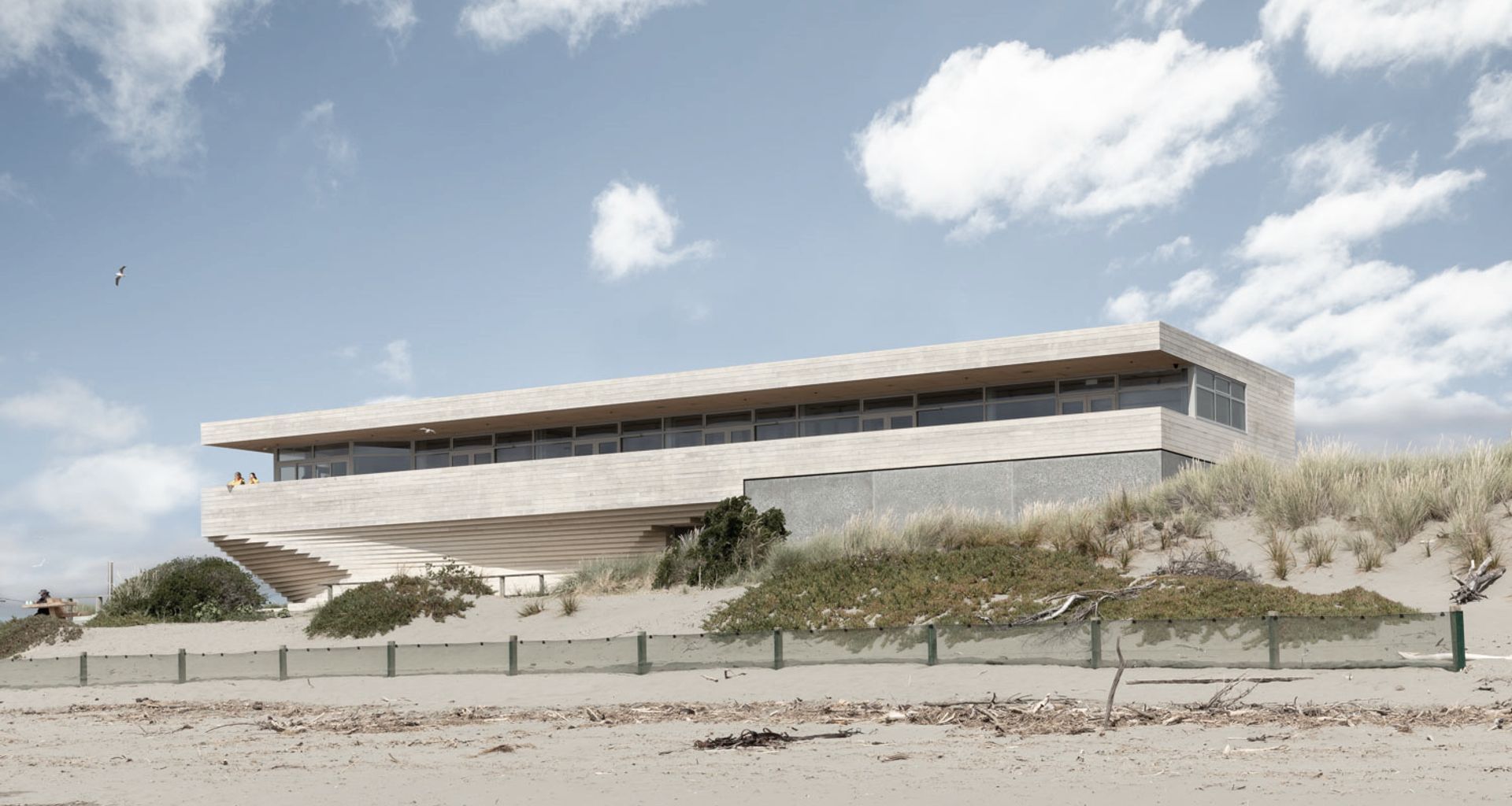 New Brighton Surf Club banner