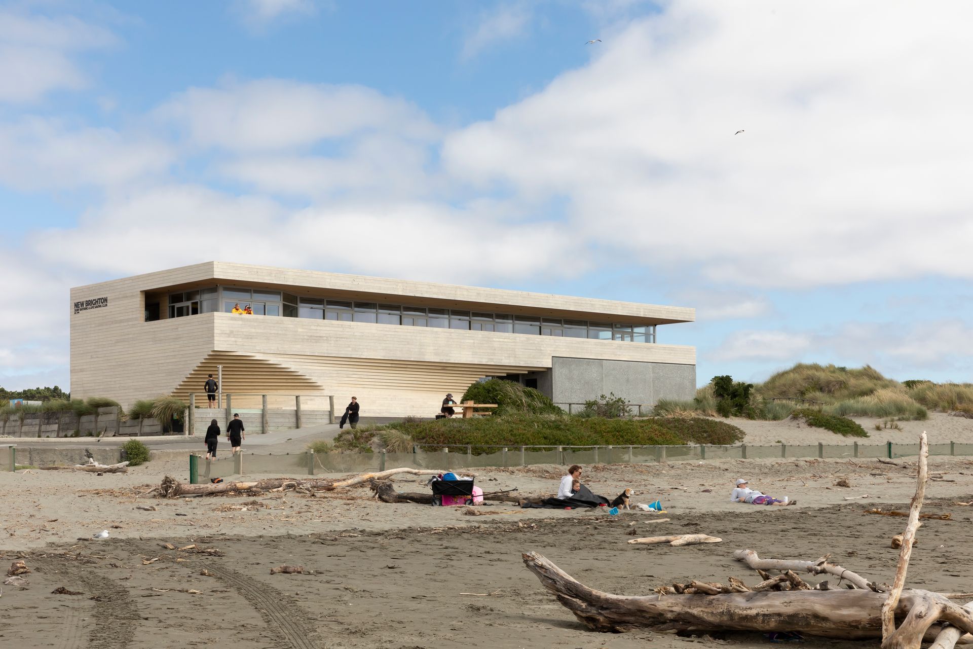 This is the third club that's been on this site; the first one burnt down, the second one got concrete cancer from the driving rain and sea and salt. "So we were really cognisant that we wanted a club that was going to be here for the next 100 years, and really importantly, didn't create big ongoing maintenance for the club. "