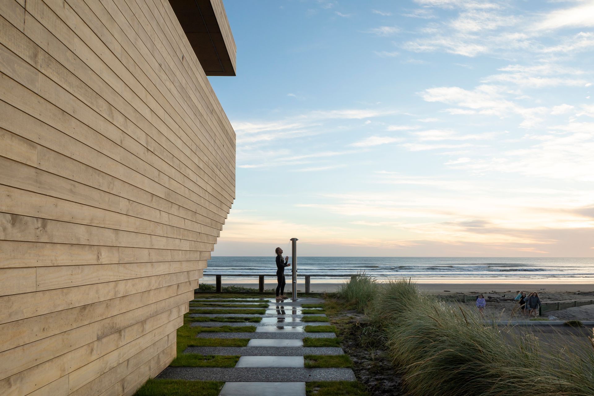 The proximity to the beach meant it was crucial for the materiality of the building to be durable.