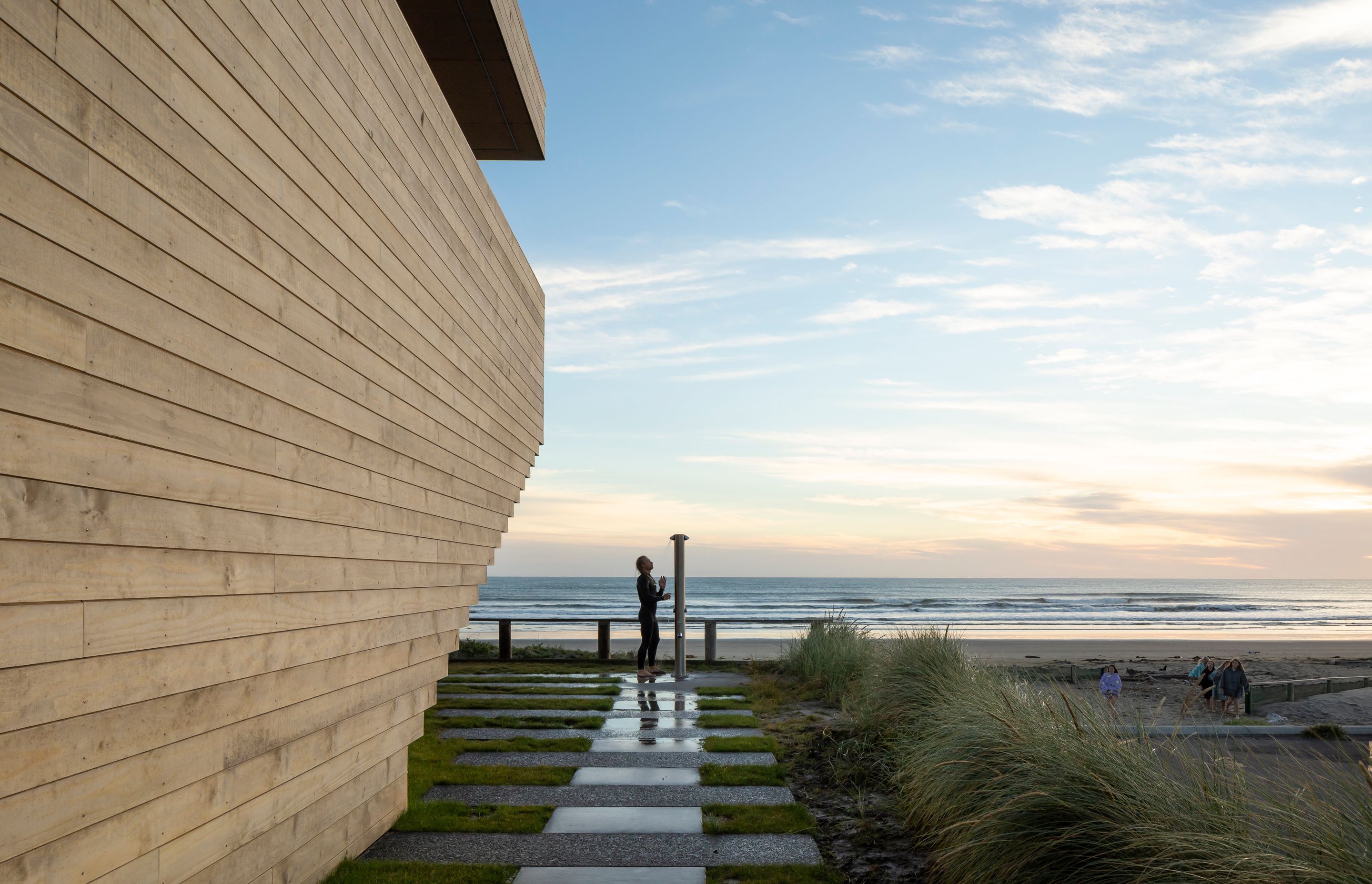 The proximity to the beach meant it was crucial for the materiality of the building to be durable.