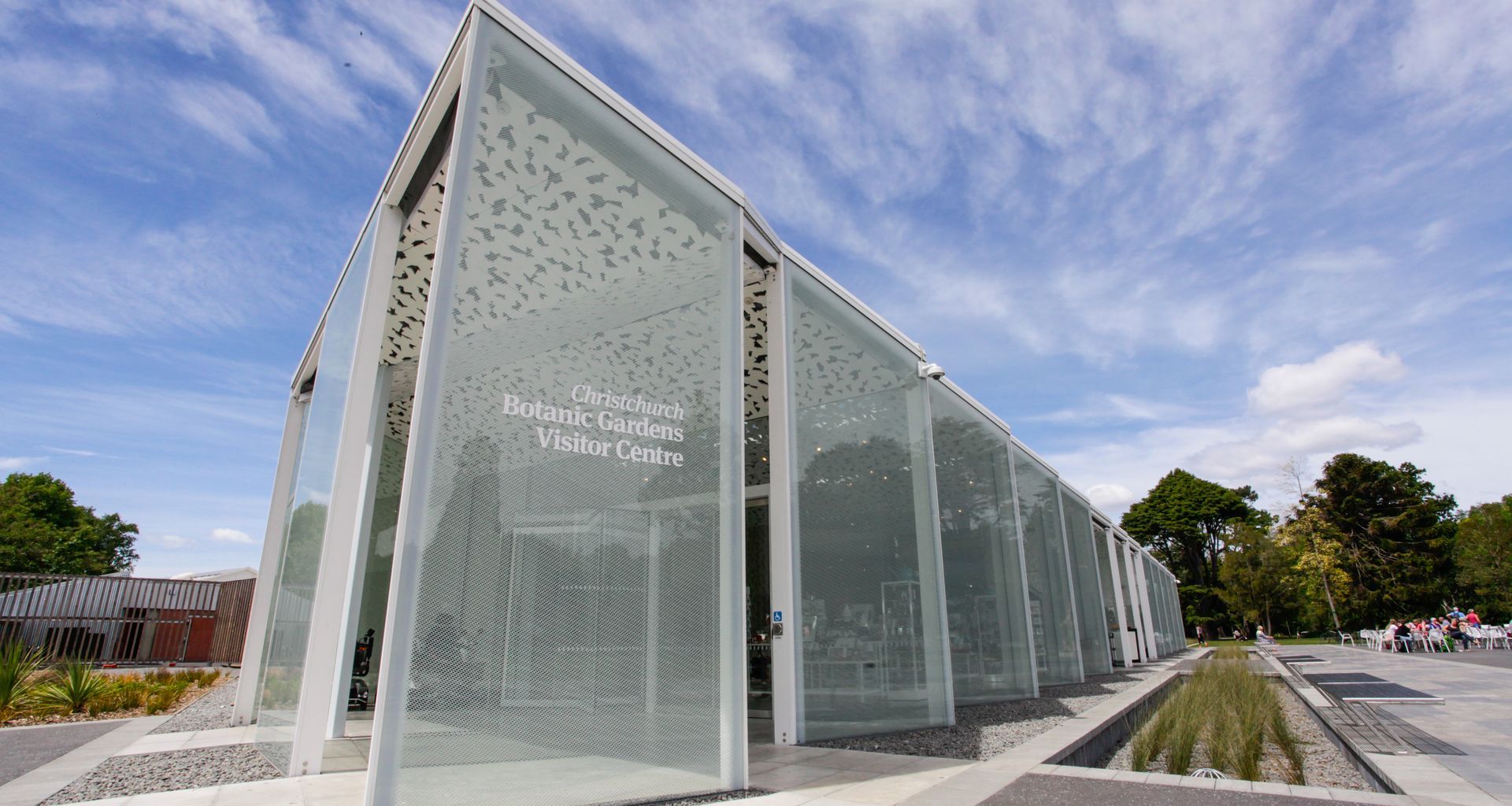 Botanic Gardens Visitor Centre banner
