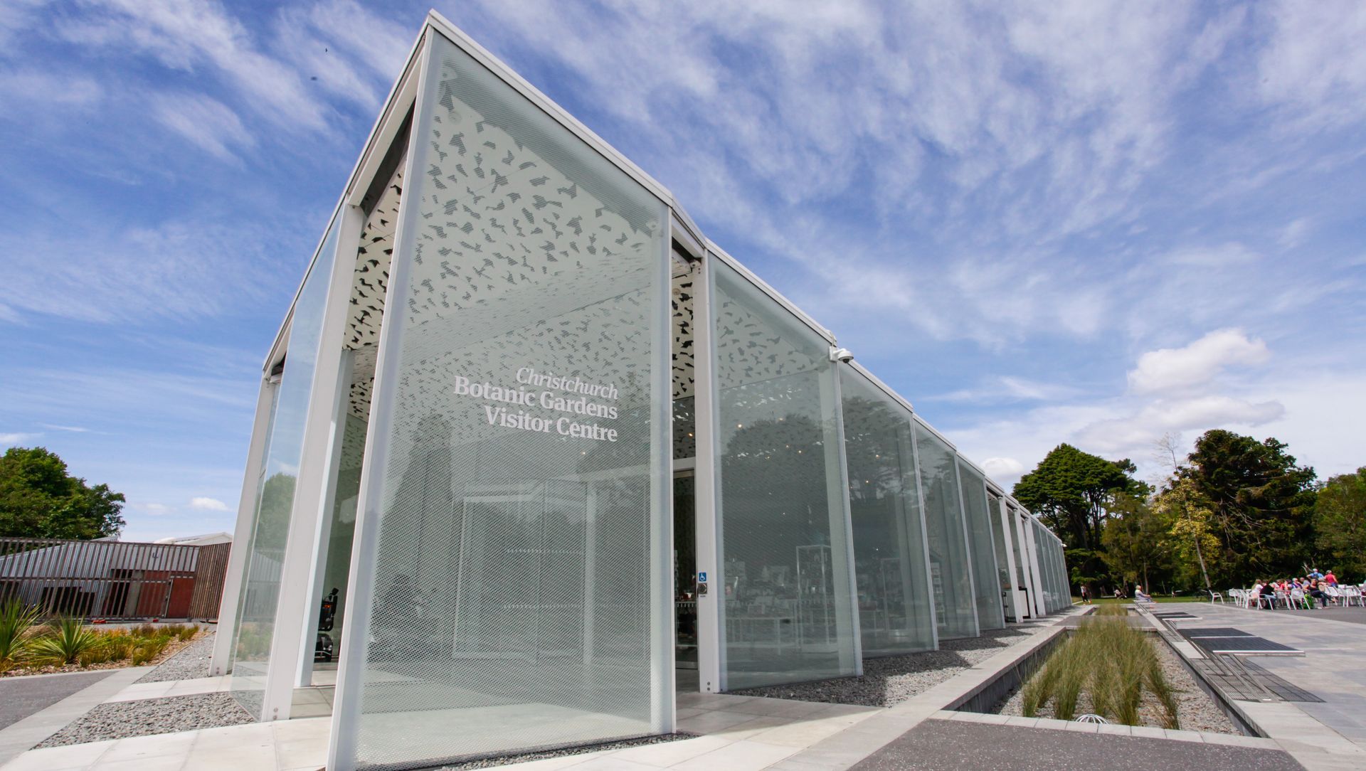 Botanic Gardens Visitor Centre banner