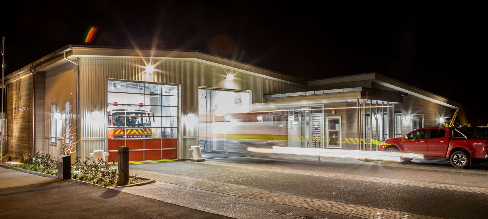 FENZ Lyttelton Fire Station banner
