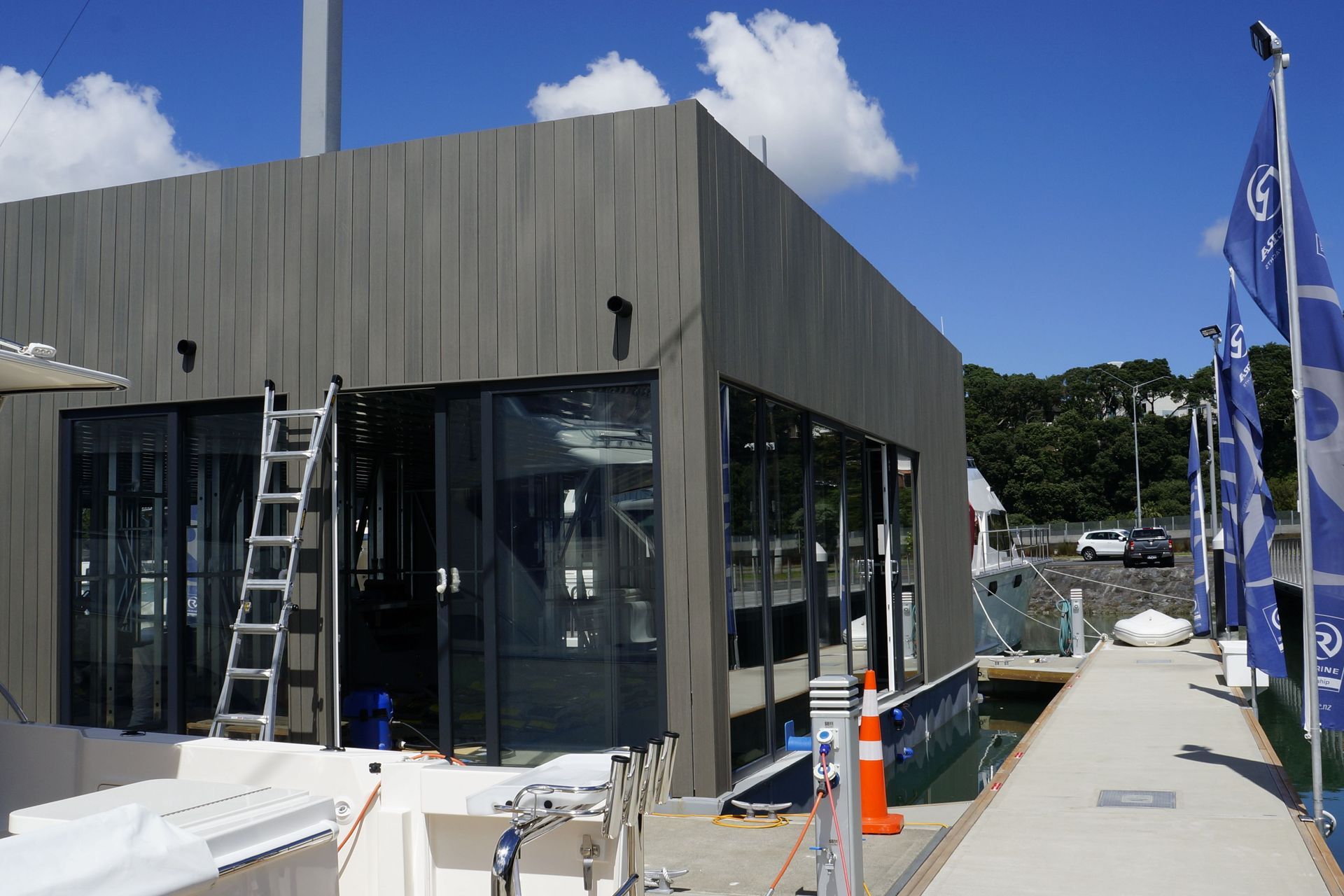 Project of Enviroplaz International LTD - Flagship Marine Floating Sales Office