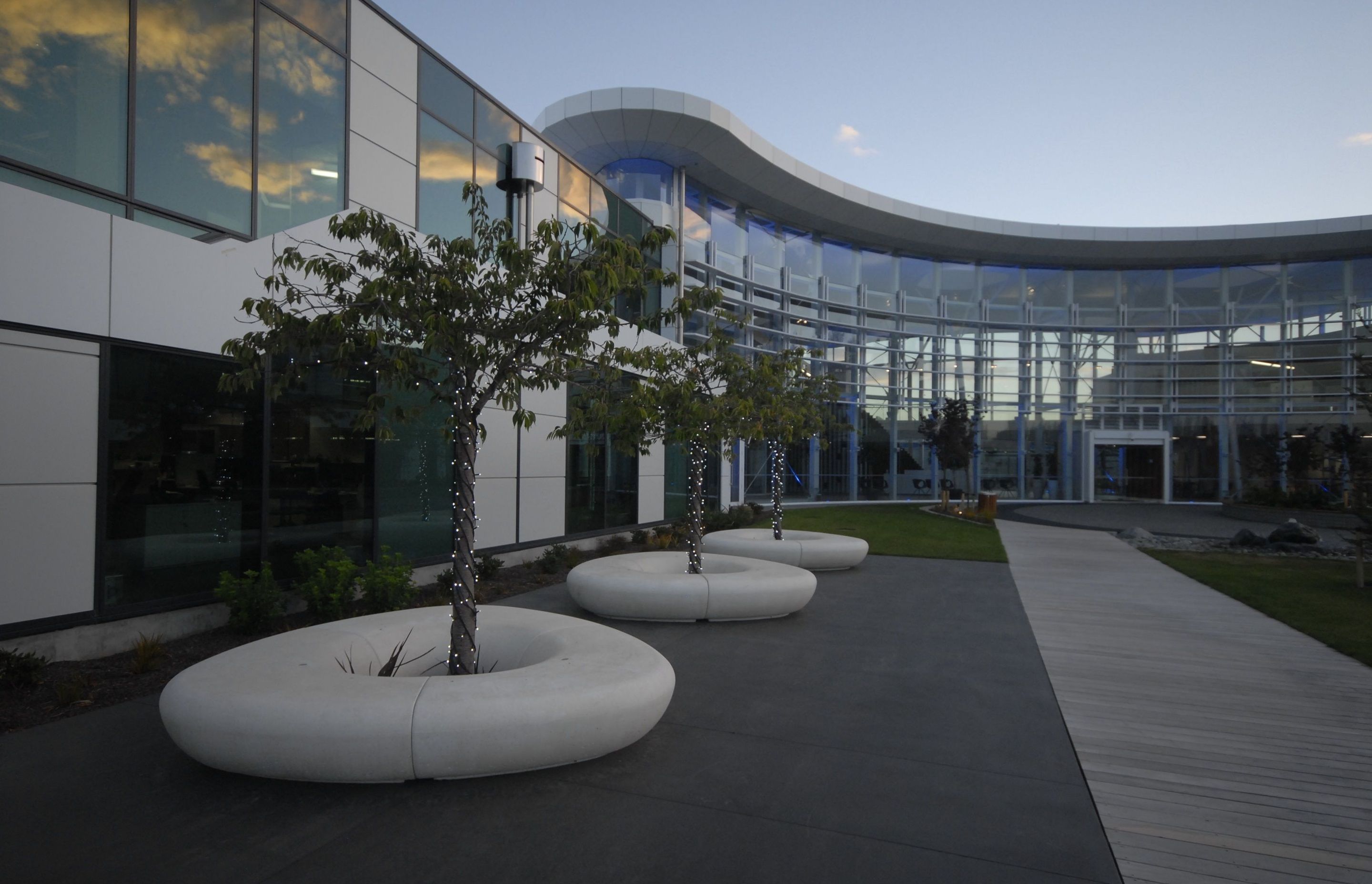 Park-like setting for award winning commercial campus in Christchurch