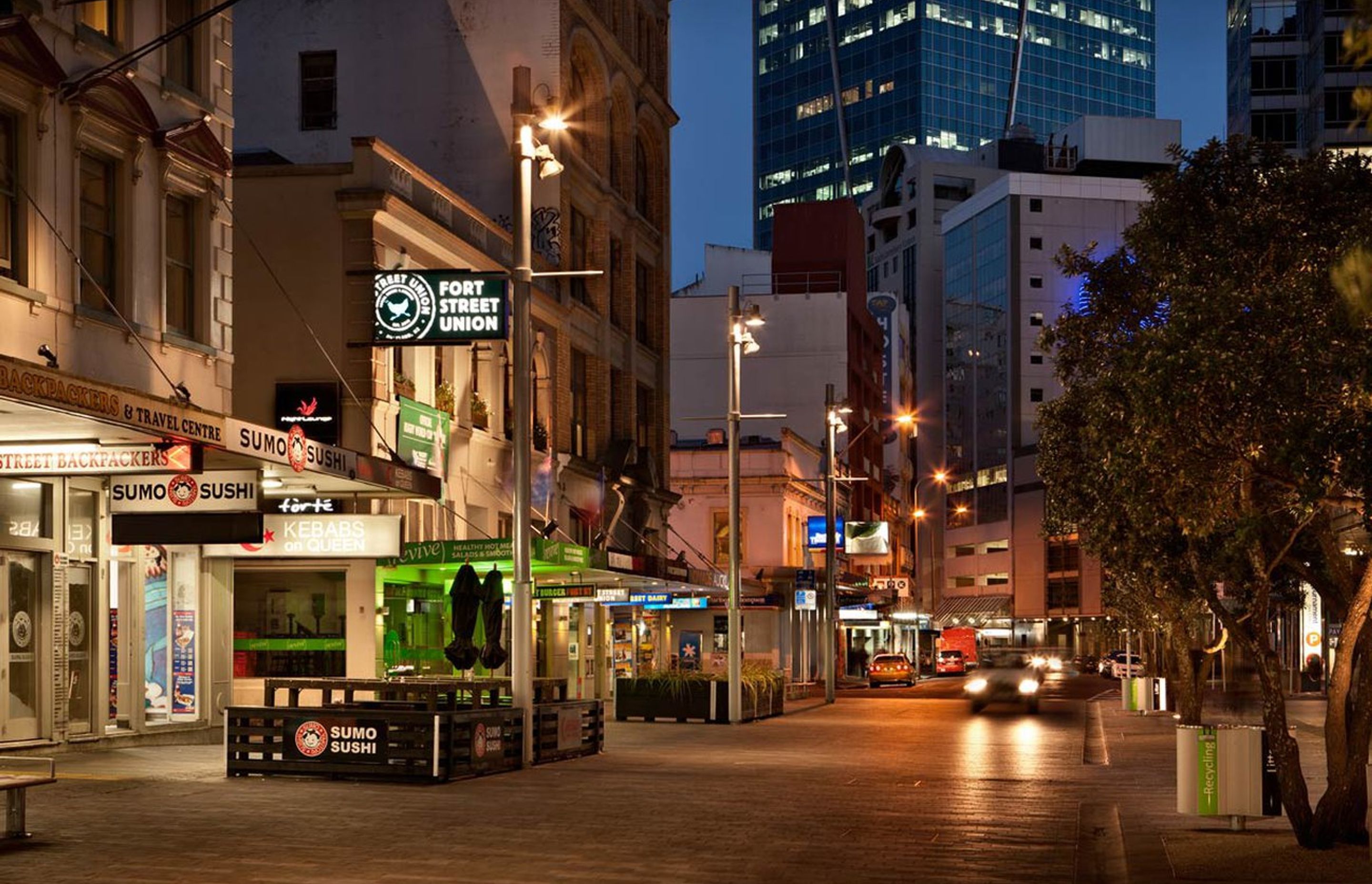 Fort Street &amp; Fort Lane, Auckland