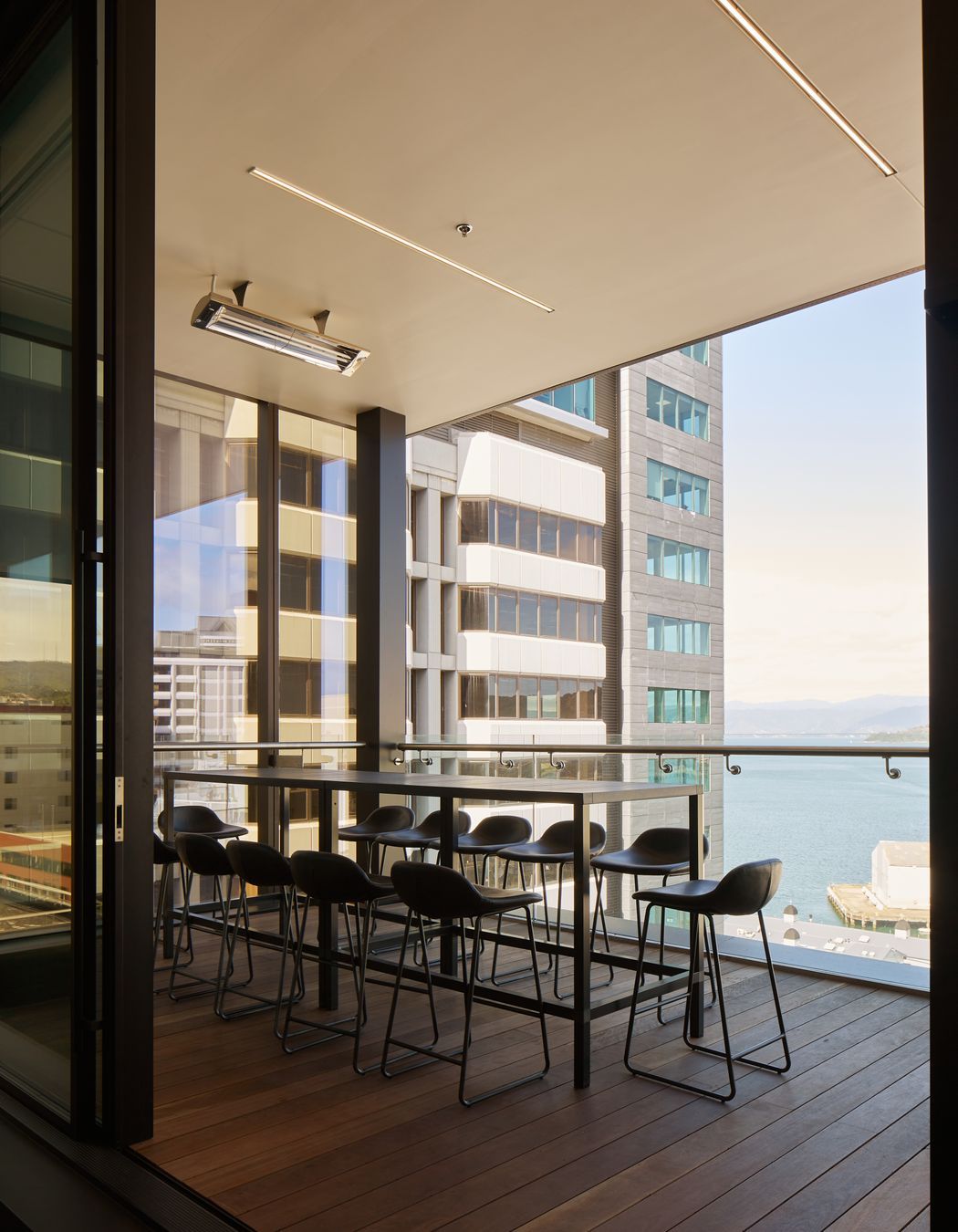 “On the new timber top floors, we used some technologies that aren’t usually employed. The floors were raised with batten and cradle system – a plywood or particleboard flooring on battens which sit on rubber pads. That’s about acoustically isolating everything because timber doesn’t have the same mass as concrete. And it meant there was a bit of a cavity to run cabling as well.”