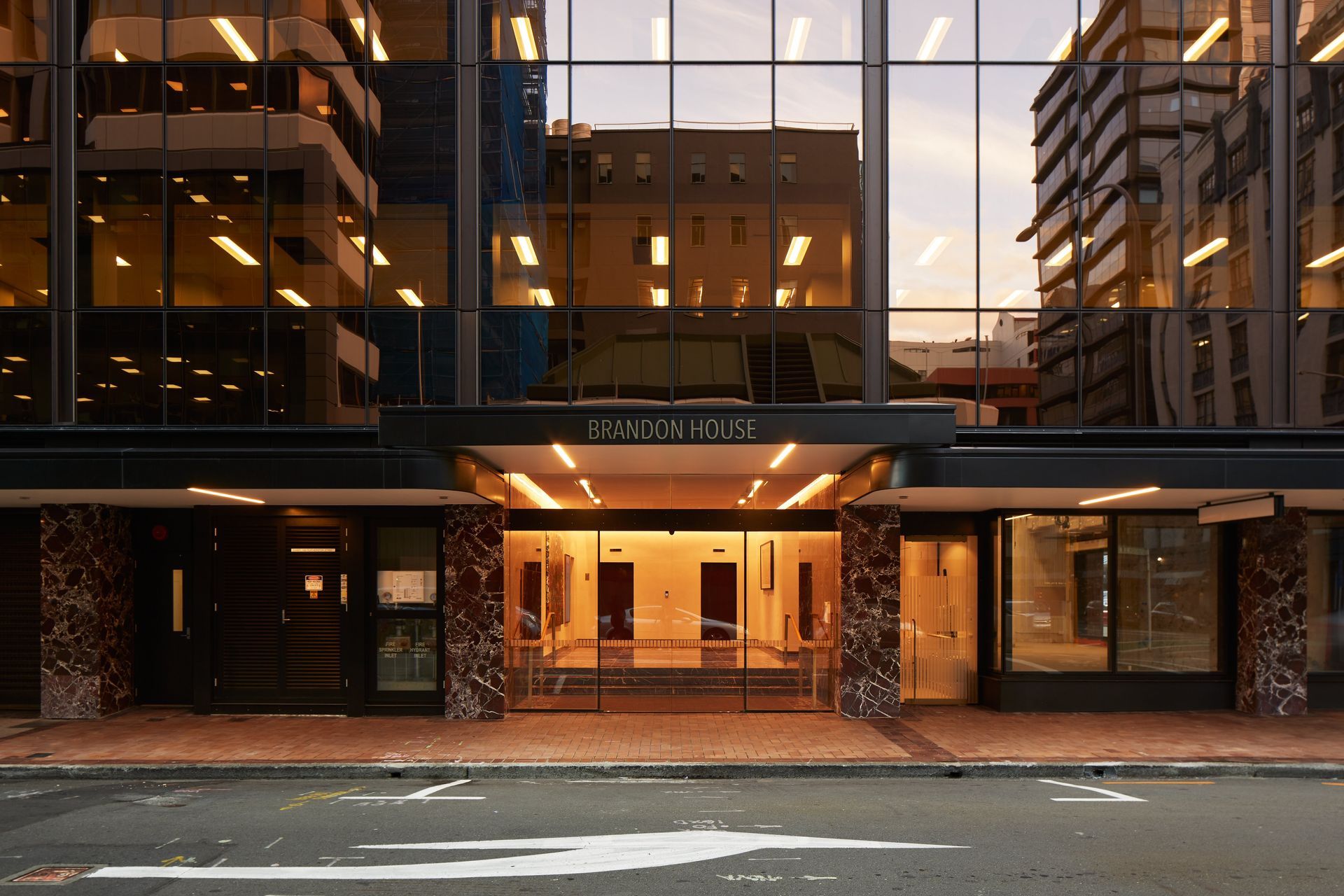 This building was within the model of commercial property owner RJH’s portfolio, says Marc. “But it was probably one of their most significant upgrades. There was an addition of end-of-trip facilities, so there are showers and bike parking, the kinds of things you now get in an office building."