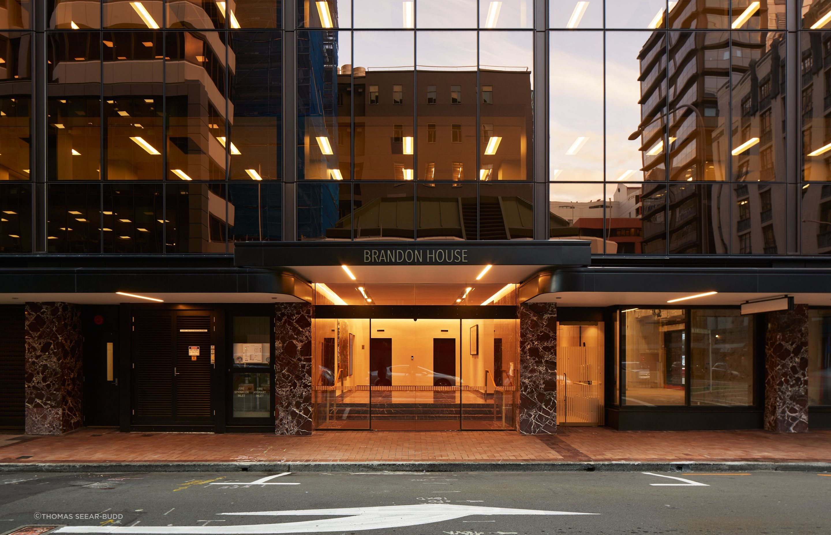 This building was within the model of commercial property owner RJH’s portfolio, says Marc. “But it was probably one of their most significant upgrades. There was an addition of end-of-trip facilities, so there are showers and bike parking, the kinds of things you now get in an office building."