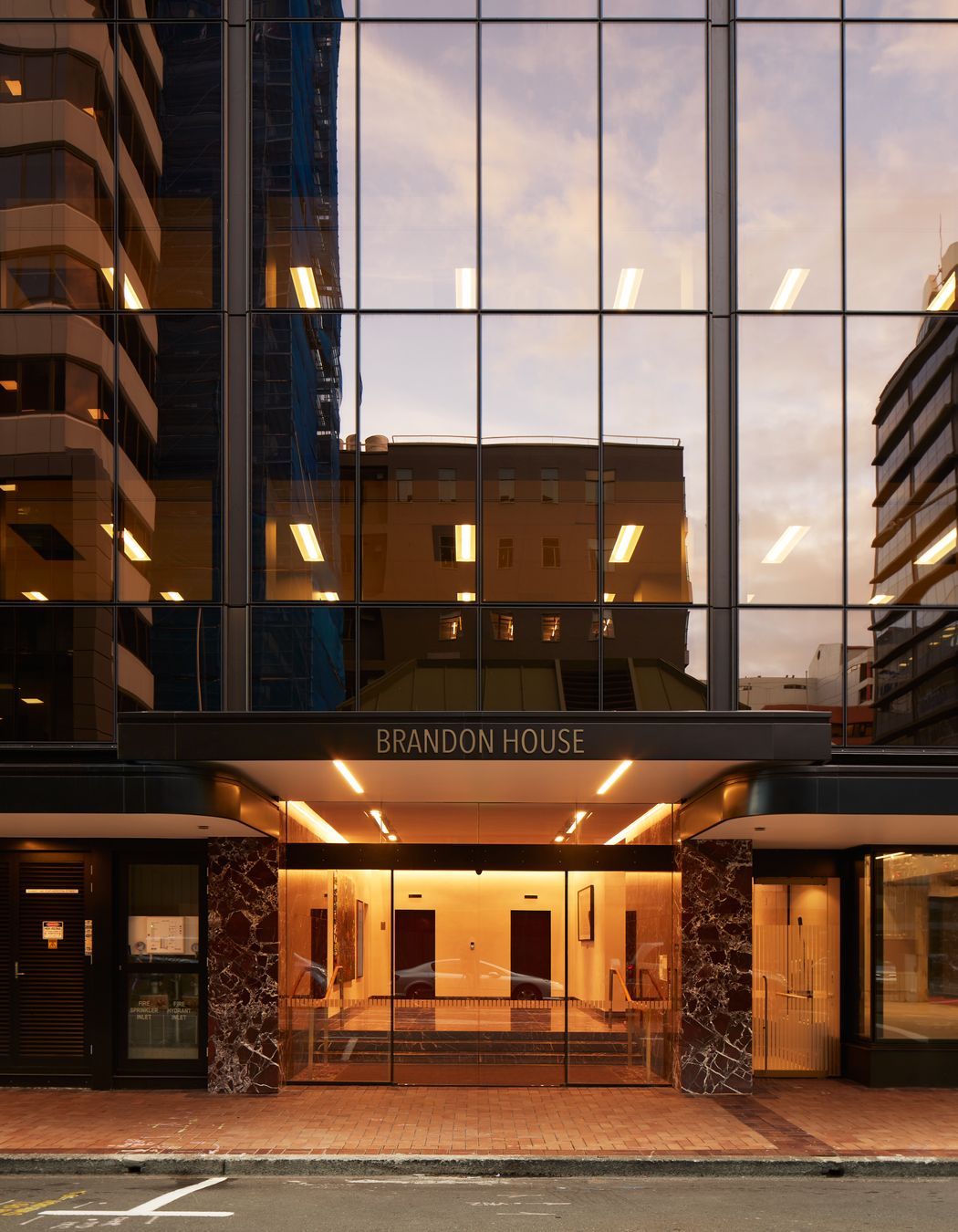 This building was within the model of commercial property owner RJH’s portfolio, says Marc. “But it was probably one of their most significant upgrades. There was an addition of end-of-trip facilities, so there are showers and bike parking, the kinds of things you now get in an office building."