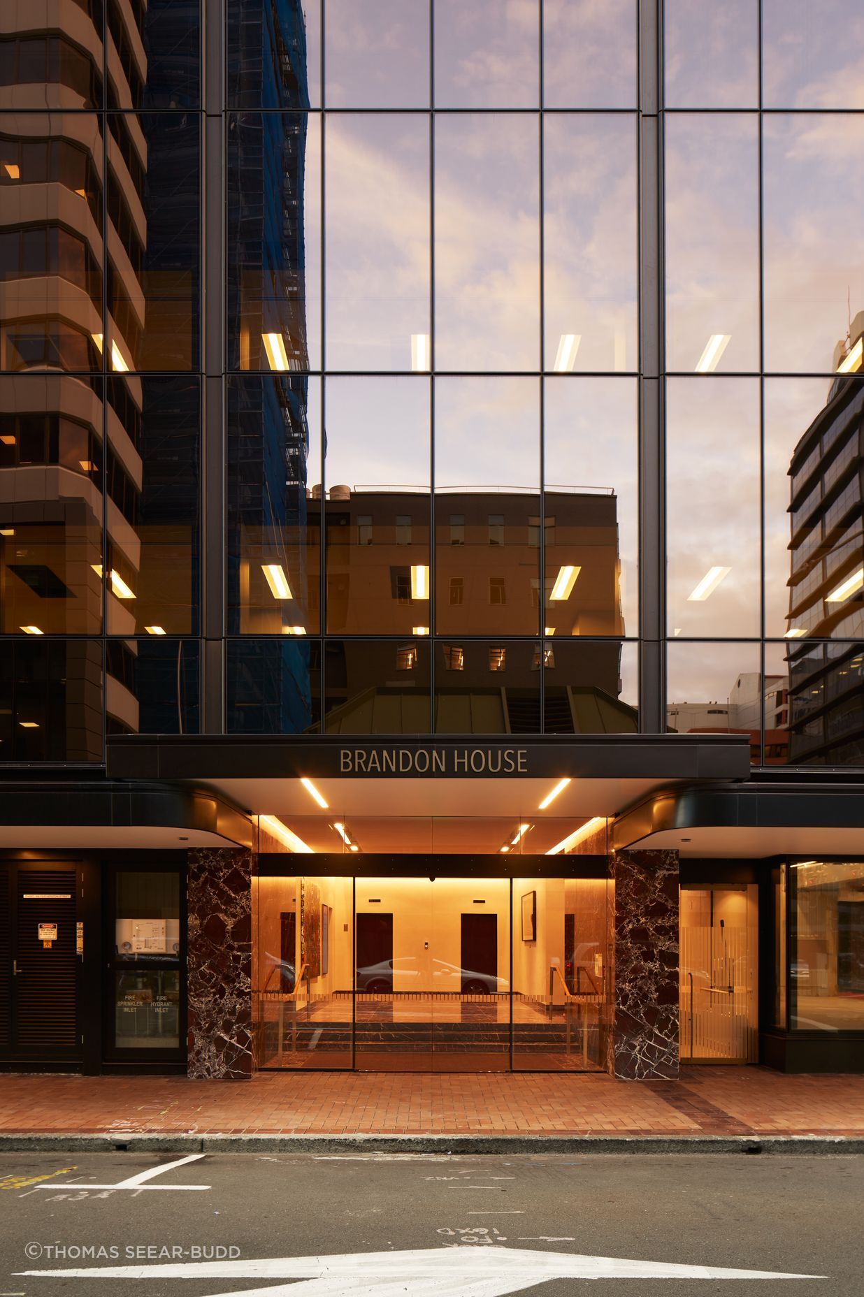 This building was within the model of commercial property owner RJH’s portfolio, says Marc. “But it was probably one of their most significant upgrades. There was an addition of end-of-trip facilities, so there are showers and bike parking, the kinds of things you now get in an office building."