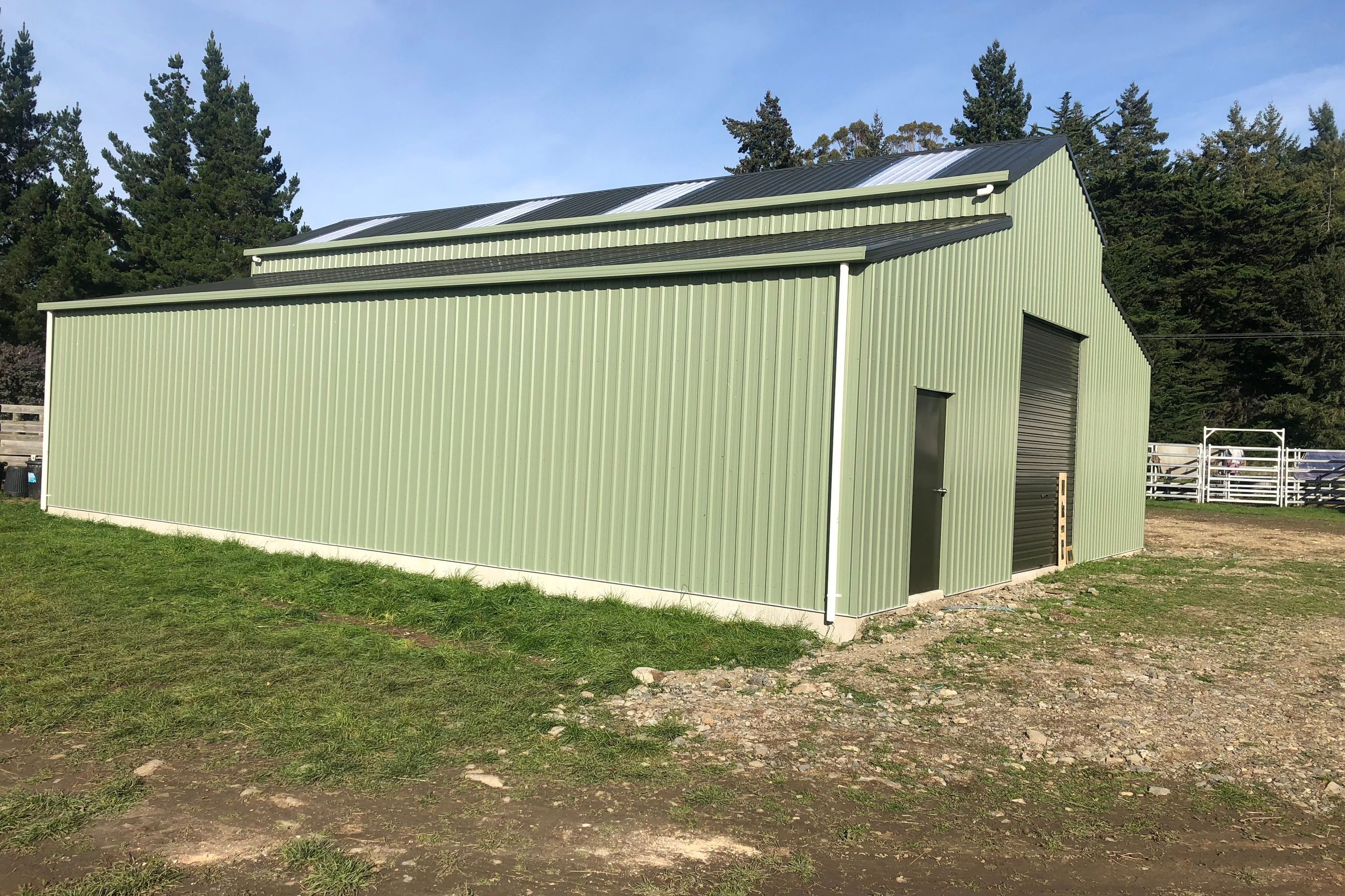 Completed Heritage Barn - side view