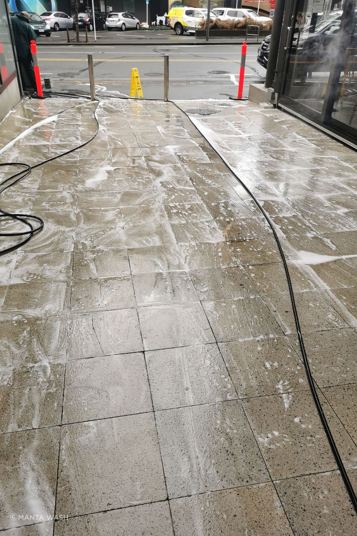 Washing process