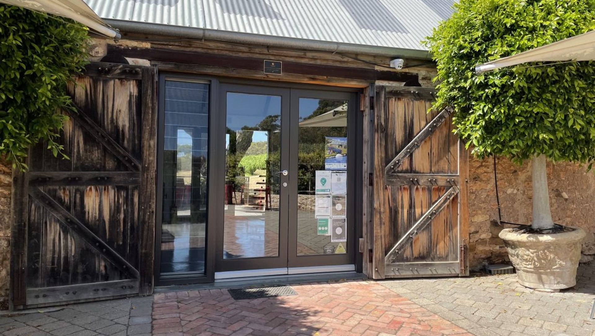 Paxton Wines Cellar Door banner