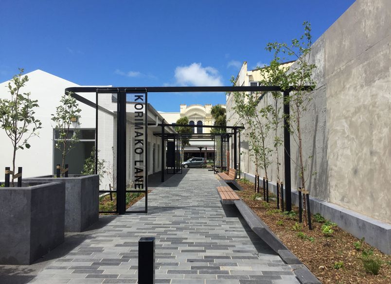 Korimako Laneway Upgrade