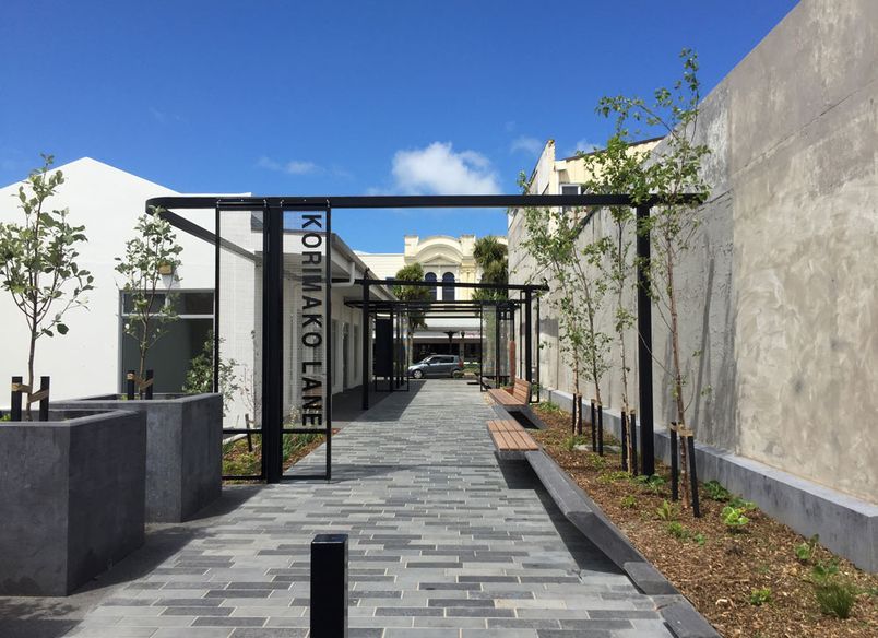 Korimako Laneway Upgrade