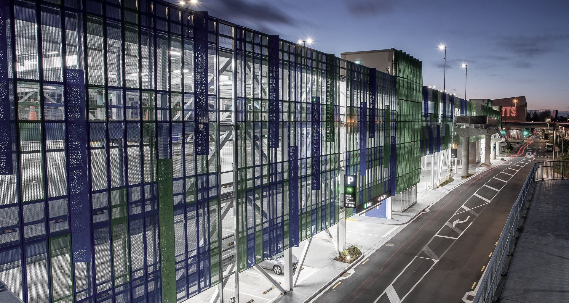 Sylvia Park Carpark banner
