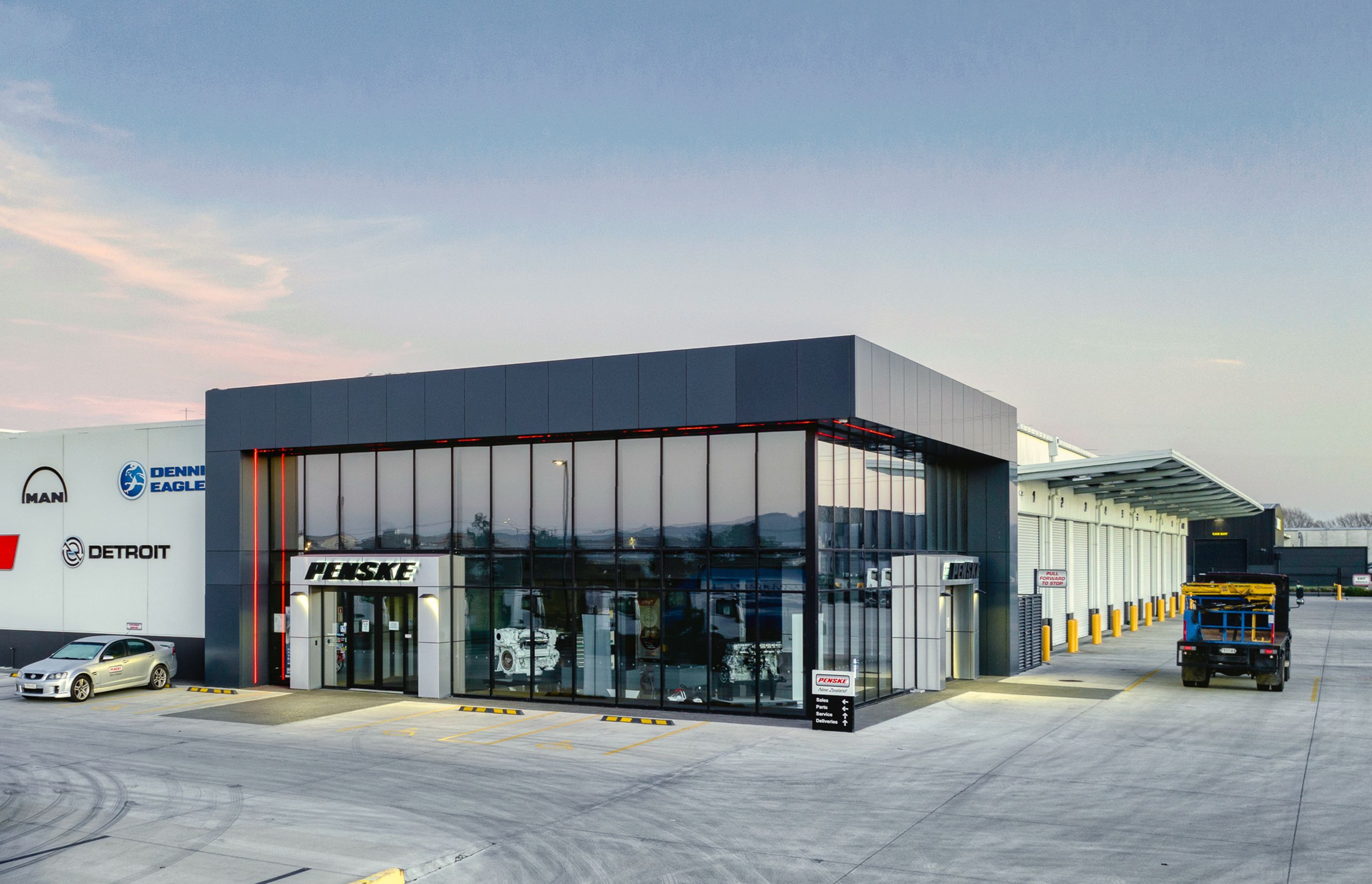 Penske Transportation Facility, Christchurch