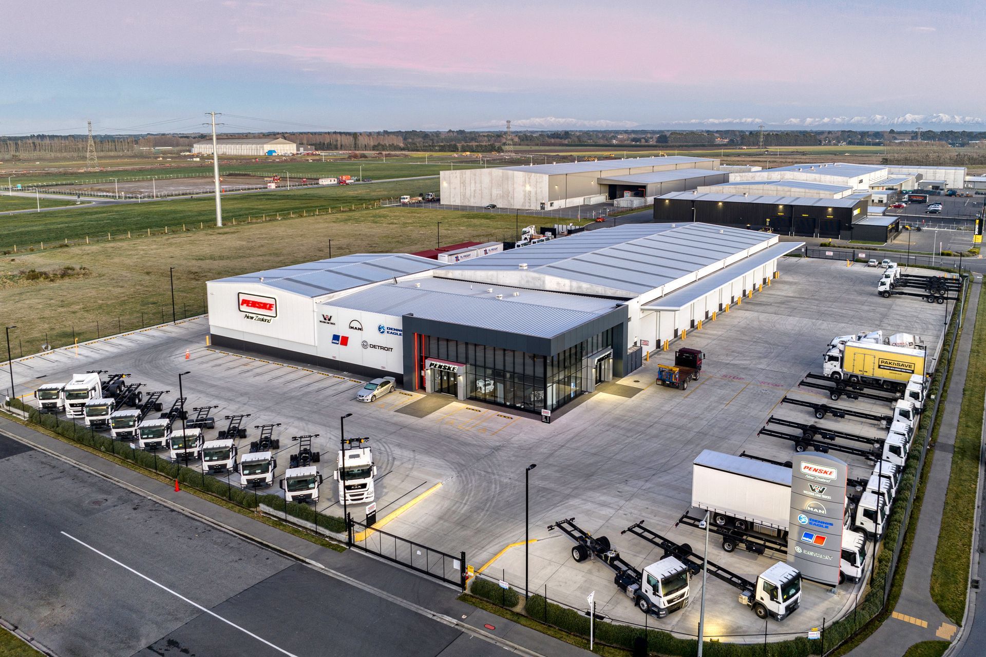 Penske Transportation Facility, Christchurch