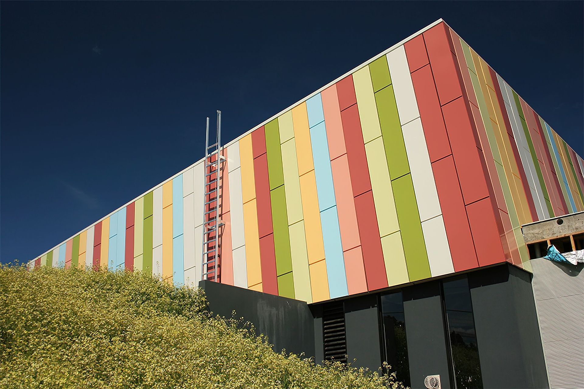 Cassette Panels in Powder Coated Aluminium