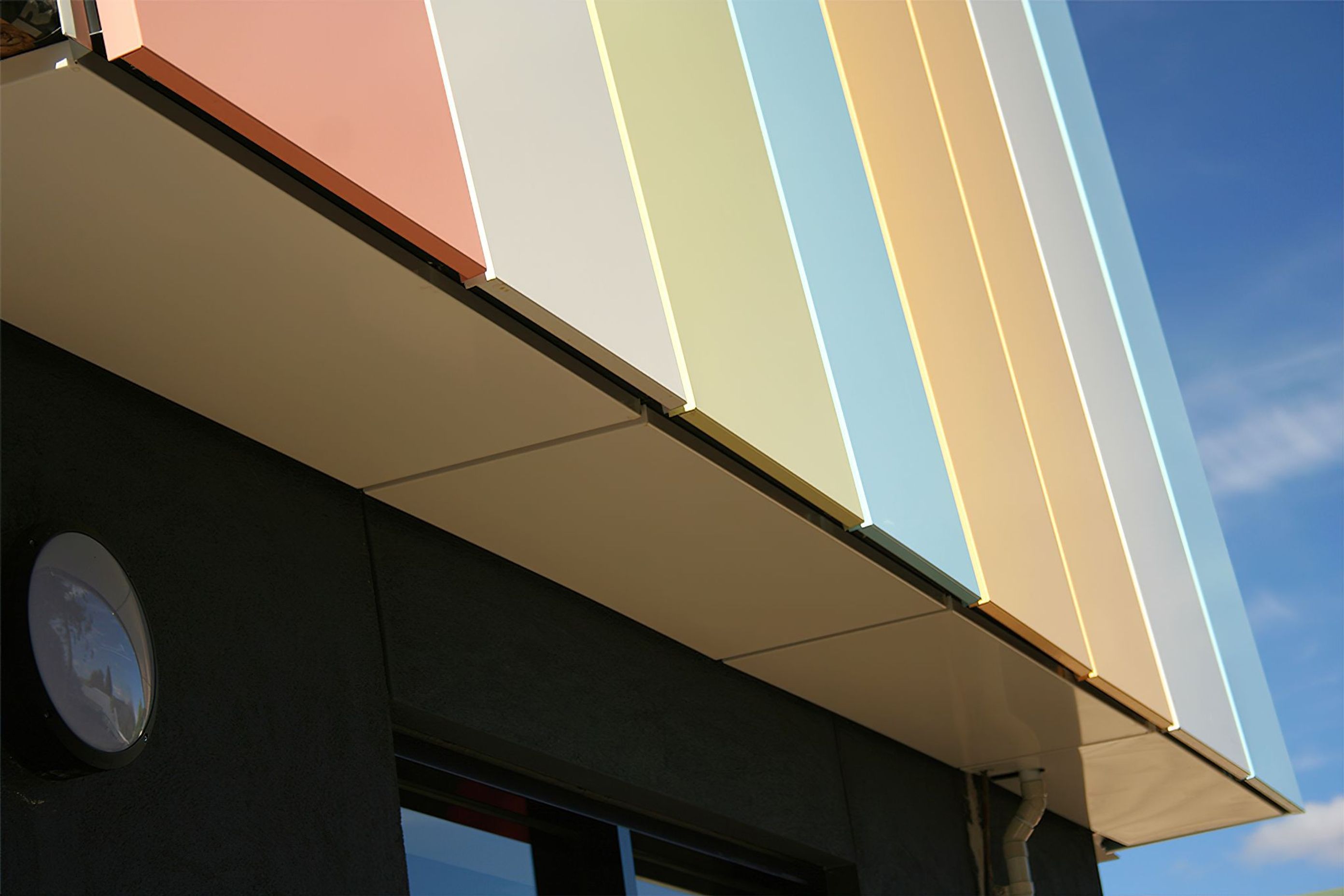 Cassette Panel Soffit Detail