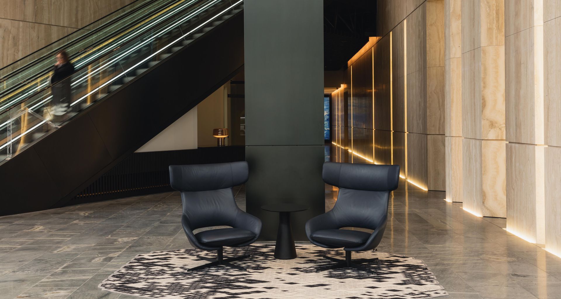 Sky Lobby, Commercial Bay banner
