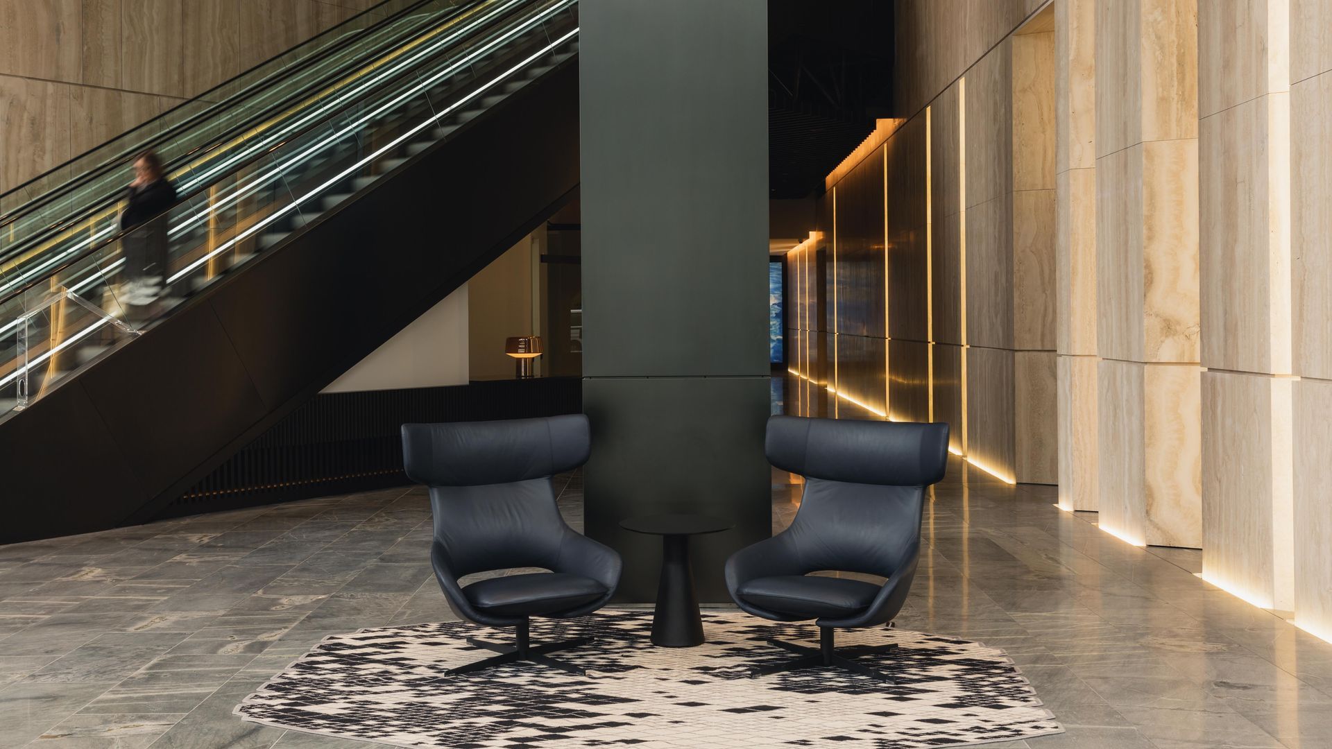 Sky Lobby, Commercial Bay banner