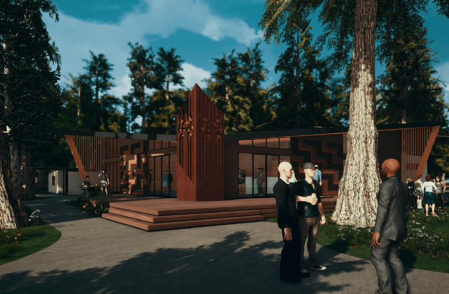 Long Mile Road Visitor Centre - Concept
